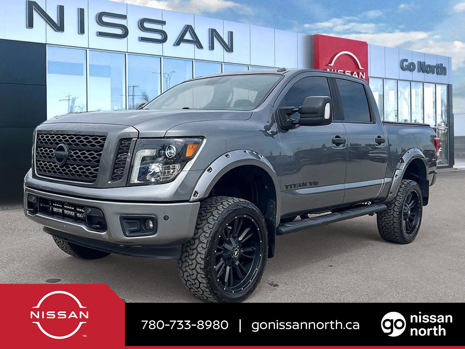 2018 Nissan Titan SV Crew Cab 4WD Pickup Truck Four-Wheel Drive 7-Speed Automatic