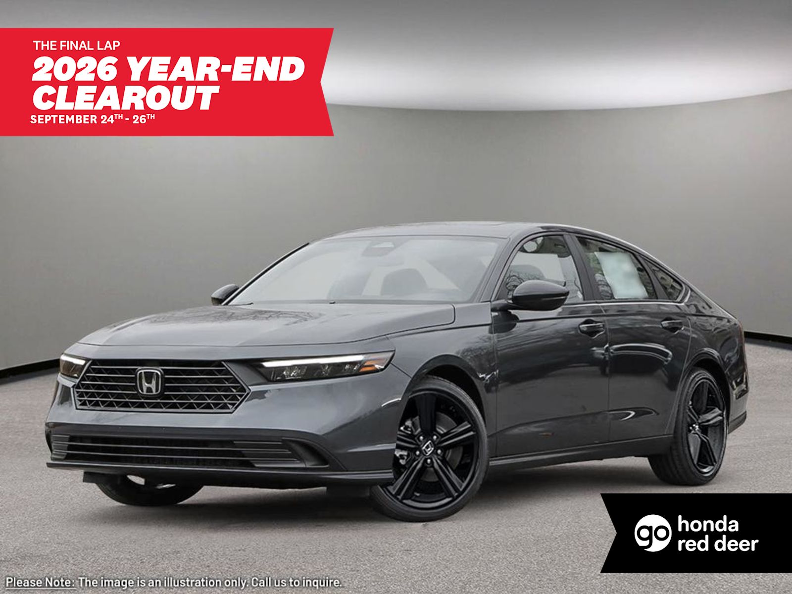 2026 Honda Accord Hybrid Sedan Front-Wheel Drive Continuously Variable Transmission