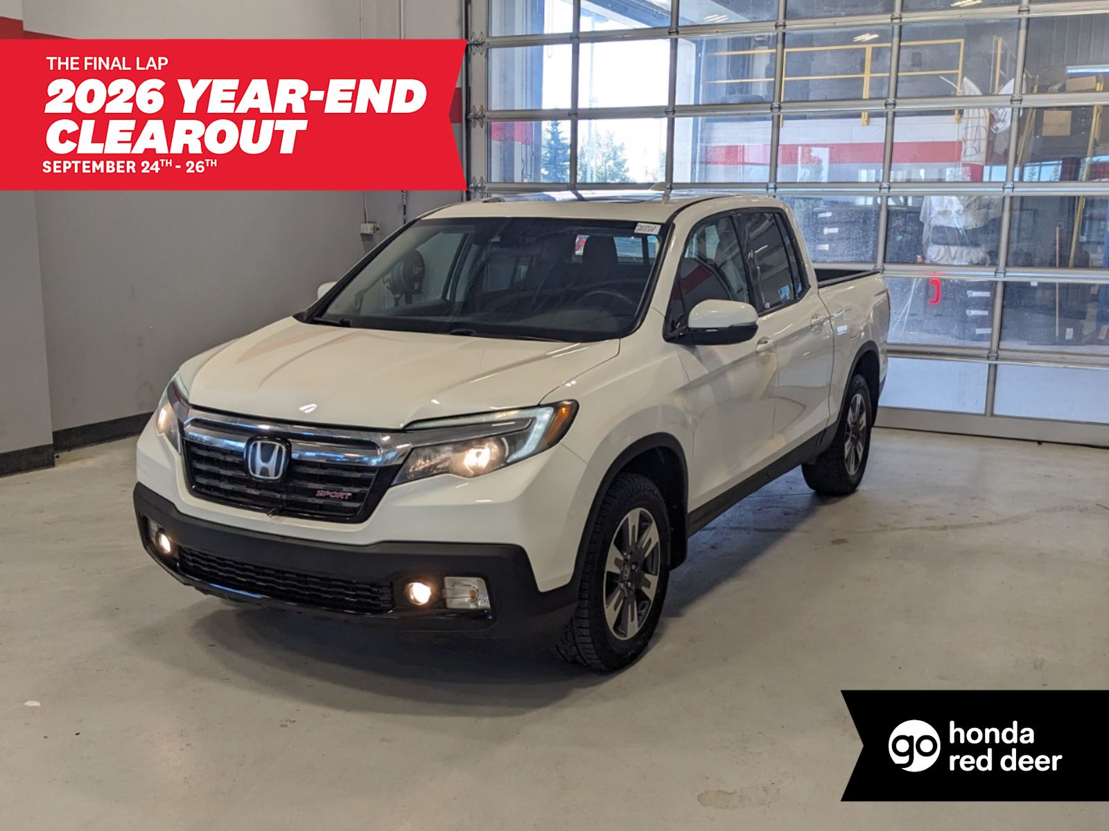  2017 Honda Ridgeline Pickup Truck All-Wheel Drive 6-Speed Automatic