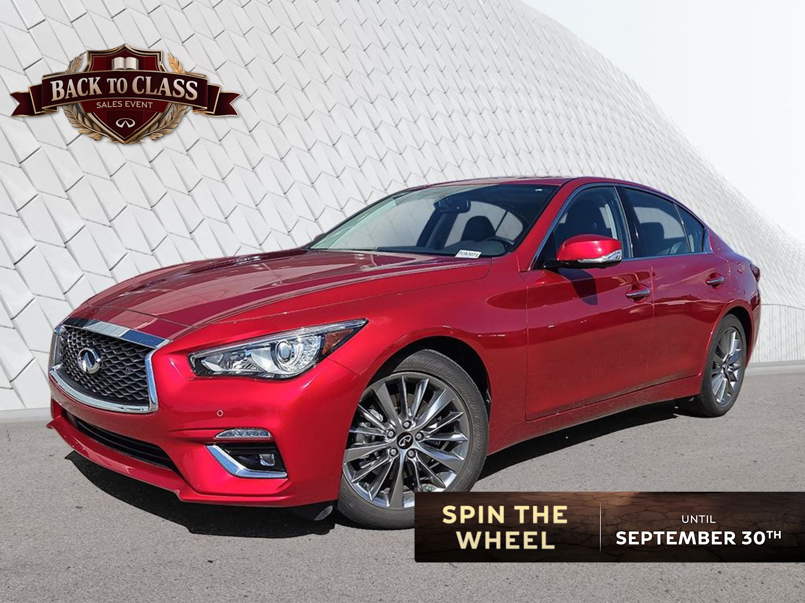  2024 INFINITI Q50 Luxe AWD   