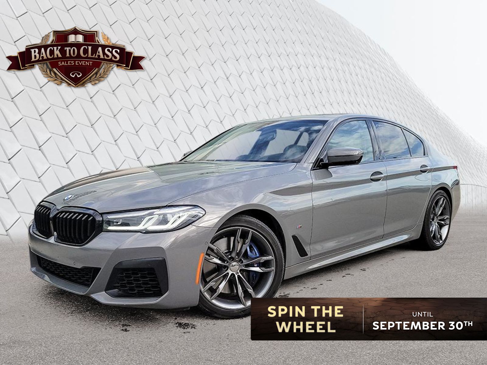 2022 BMW 5 Series Sedan All-Wheel Drive 8-Speed Automatic