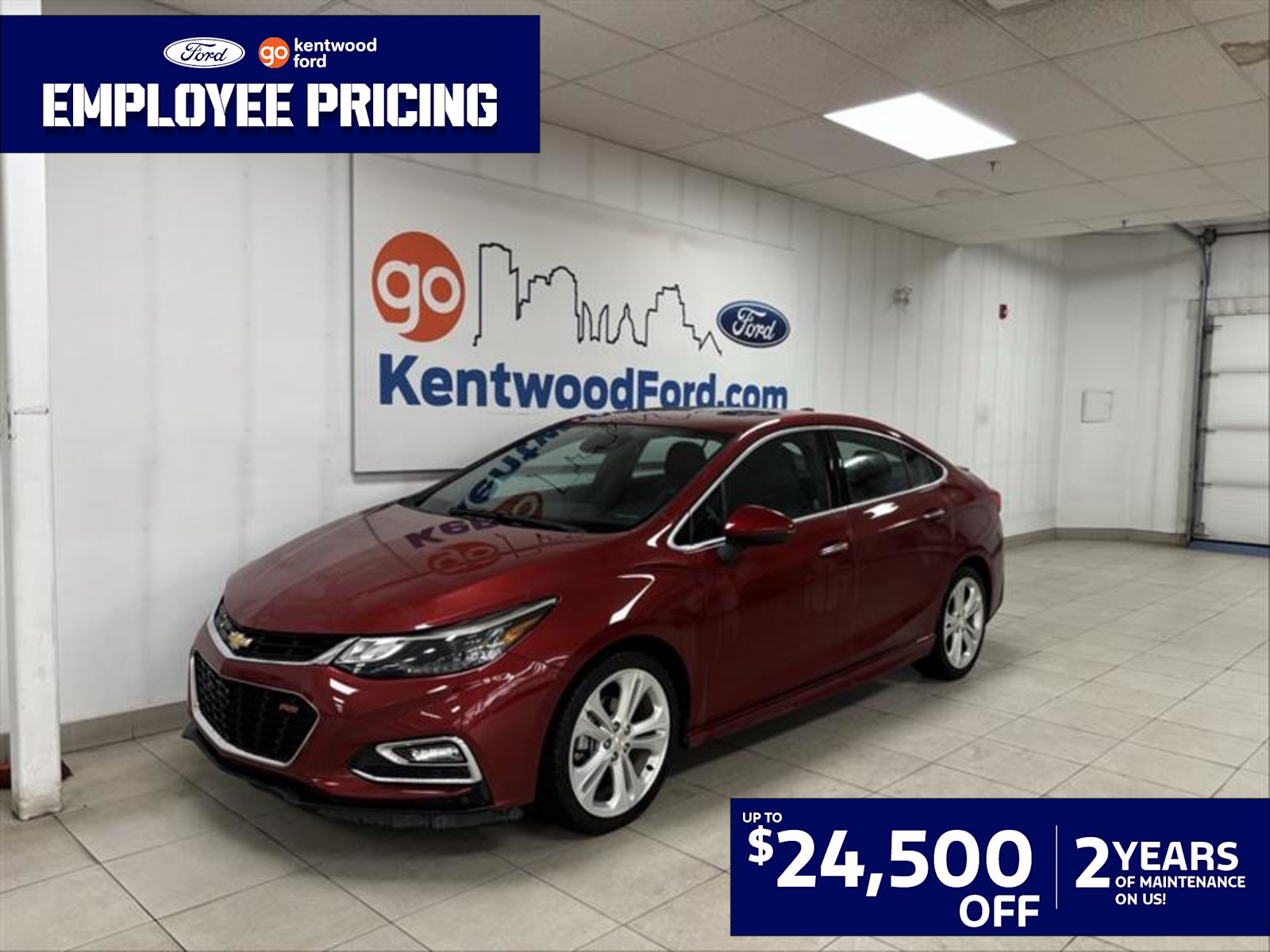  2017 Chevrolet Cruze Premier Sedan FWD   