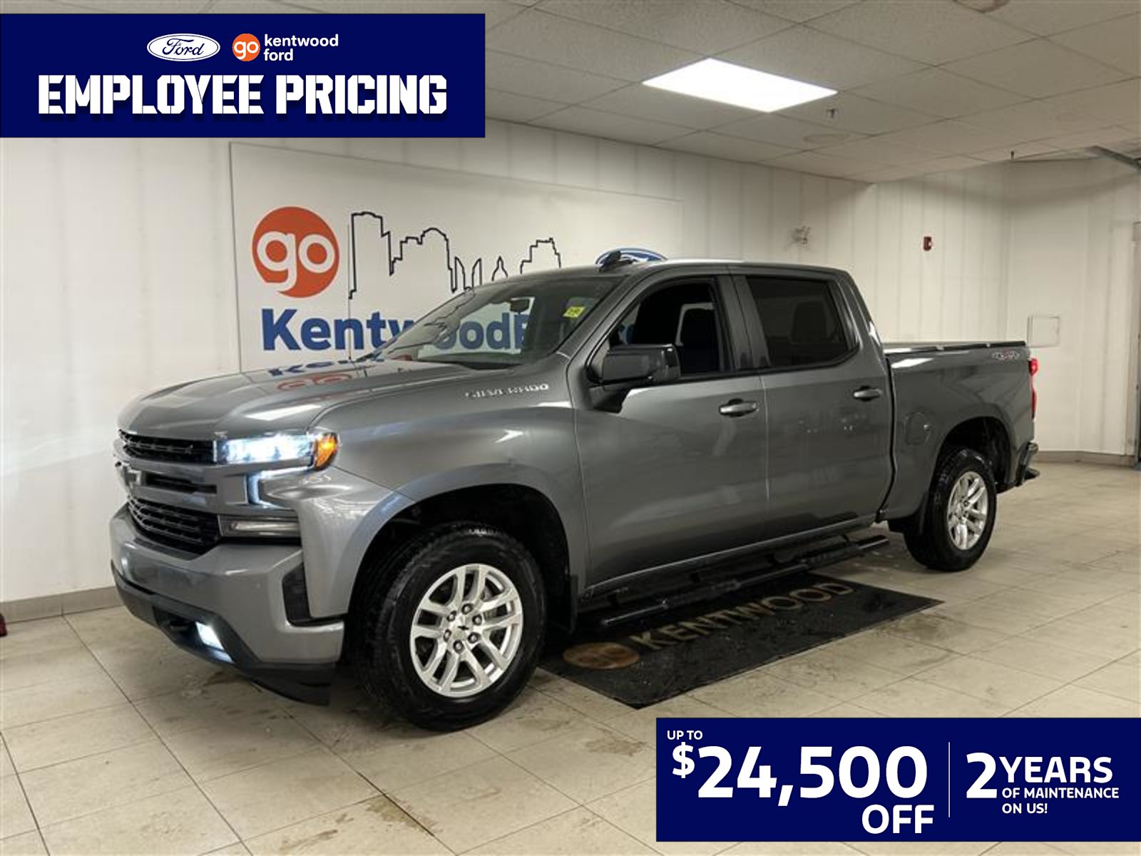  2021 Chevrolet Silverado 1500 RST Crew Cab 4WD   
