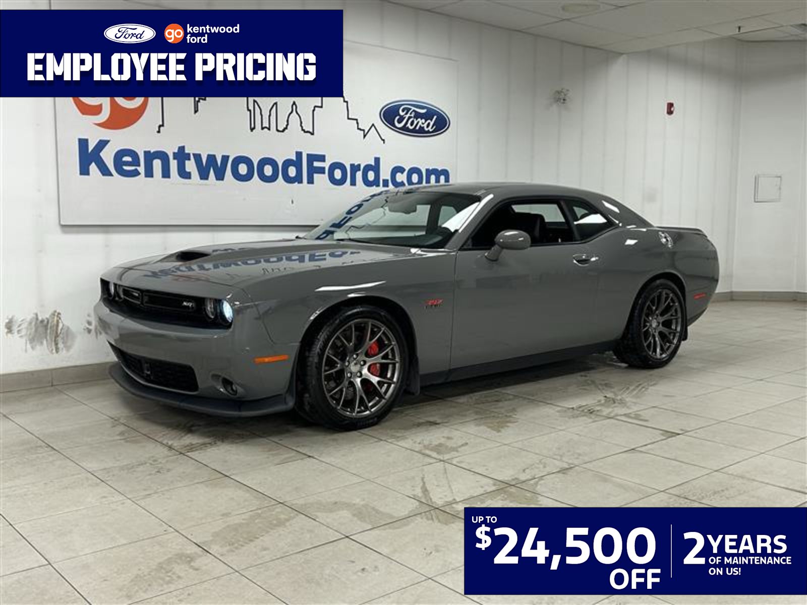 2017 Dodge Challenger Coupe Rear-Wheel Drive 8-Speed Automatic
