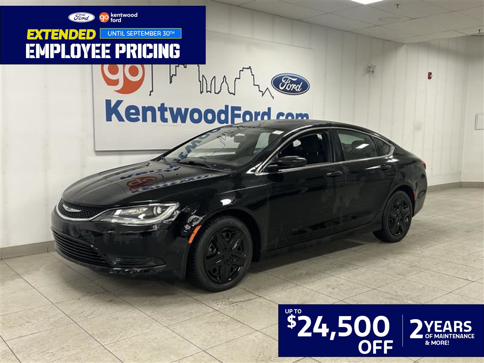  2016 Chrysler 200 Sedan Front-Wheel Drive 9-Speed Automatic
