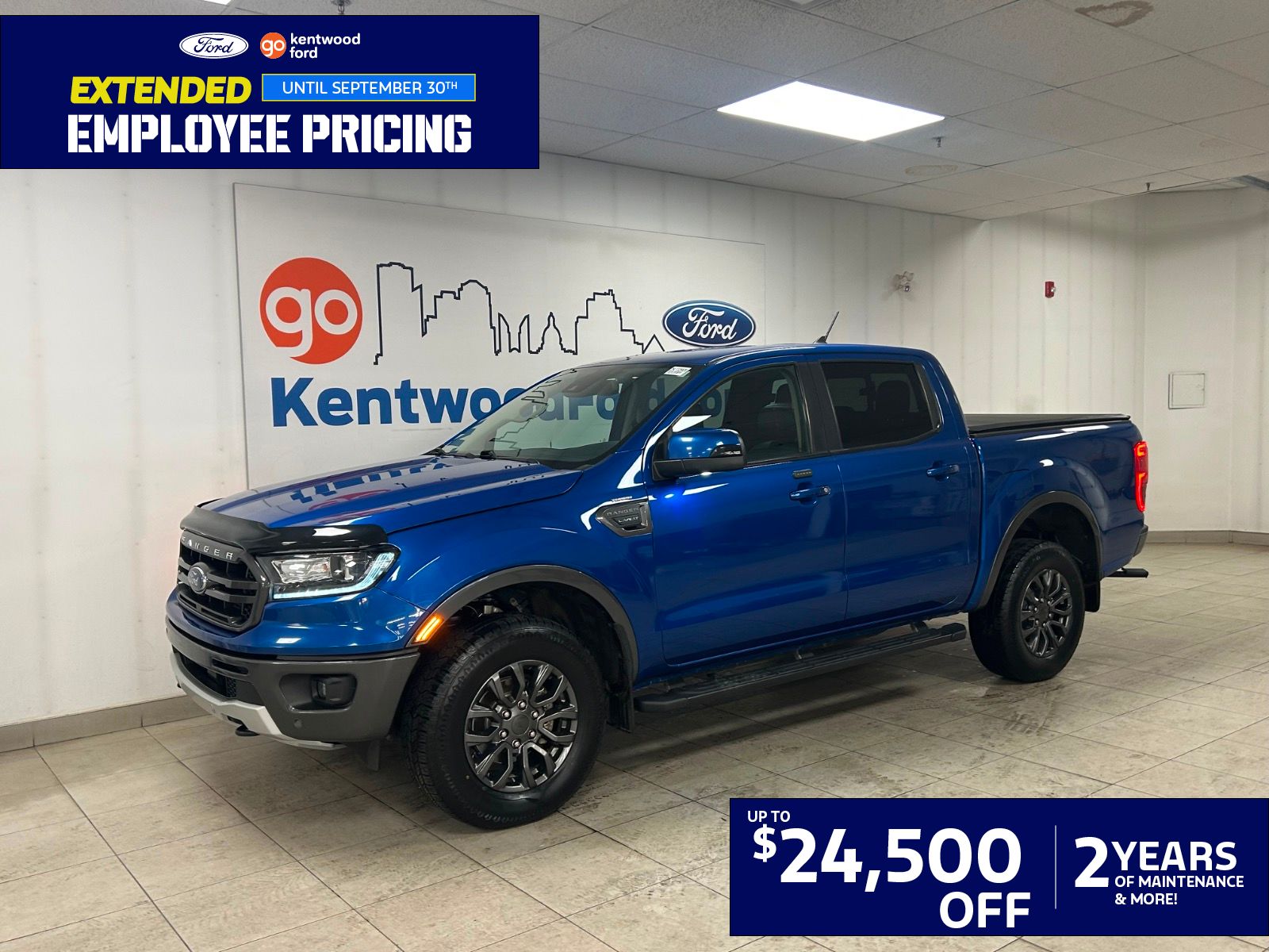  2019 Ford Ranger Pickup Truck Four-Wheel Drive Automatic