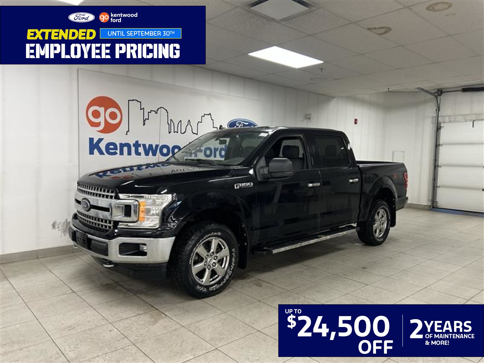 2019 Ford F-150 Pickup Truck Four-Wheel Drive 6-Speed Automatic