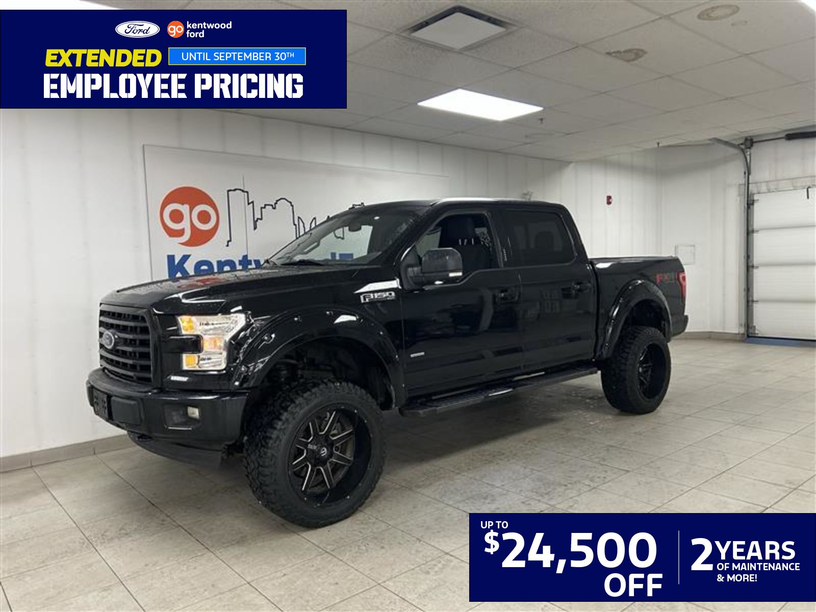 2017 Ford F-150 Pickup Truck Four-Wheel Drive 6-Speed Automatic