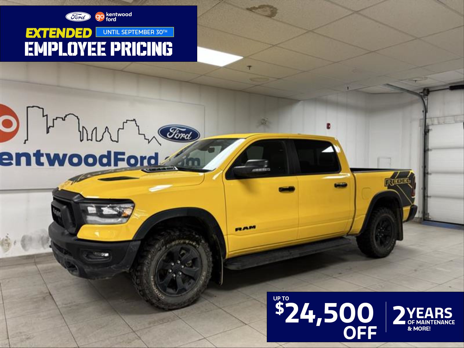2023 RAM 1500 Pickup Truck Four-Wheel Drive 8-Speed Automatic