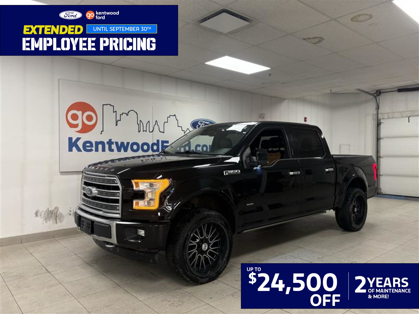  2017 Ford F-150 Pickup Truck Four-Wheel Drive Automatic