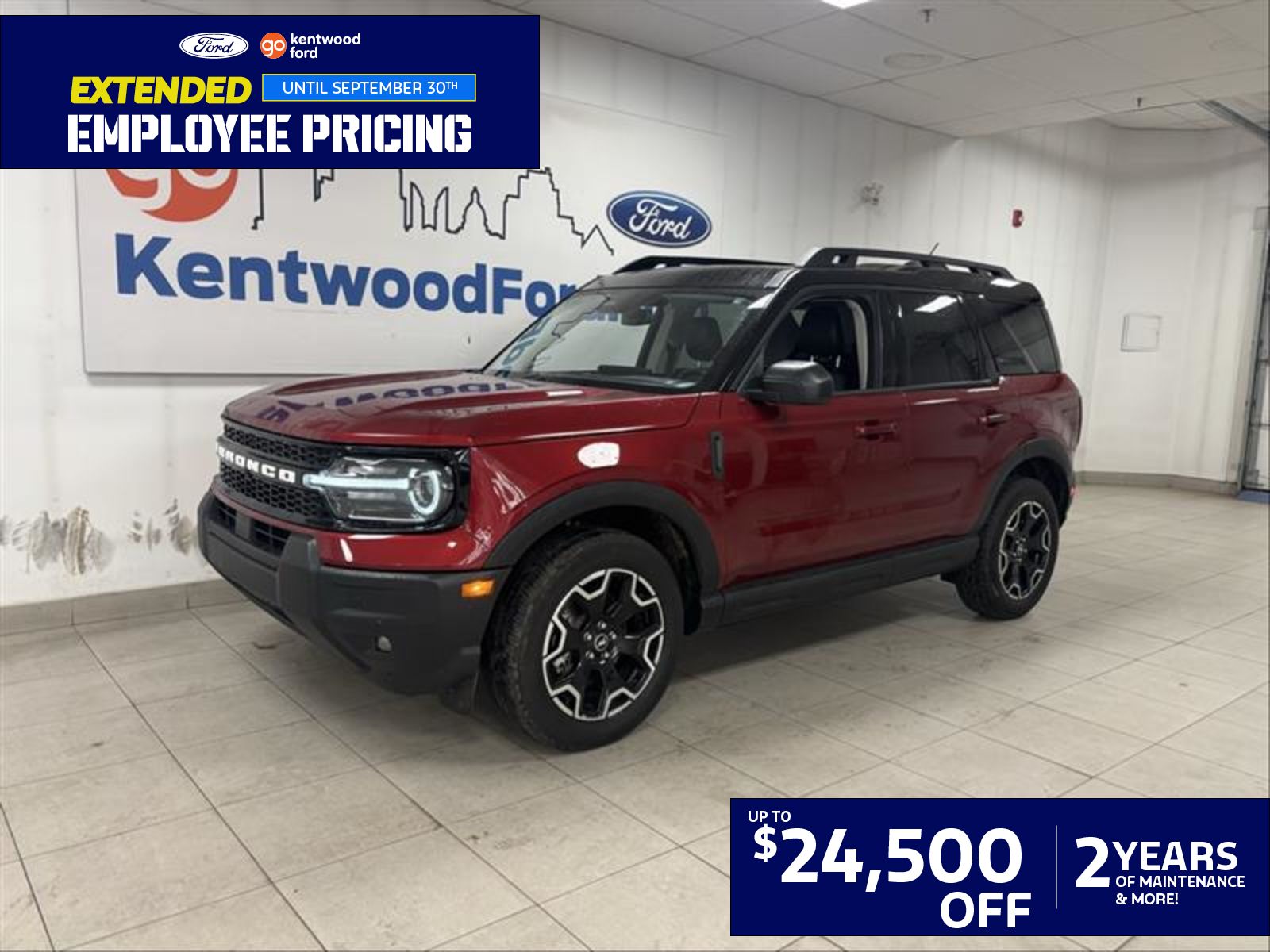  2025 Ford Bronco Sport SUV / Crossover All-Wheel Drive 8-Speed Automatic