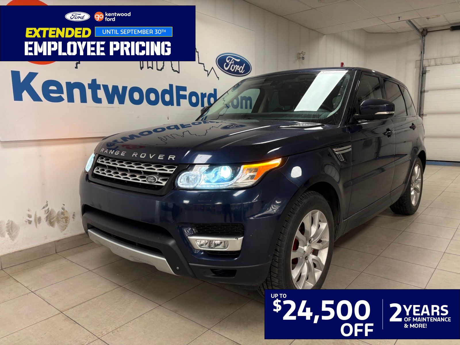 2015 Land Rover Range Rover Sport VUS  Quatre roues motrices 8 vitesses Automatique