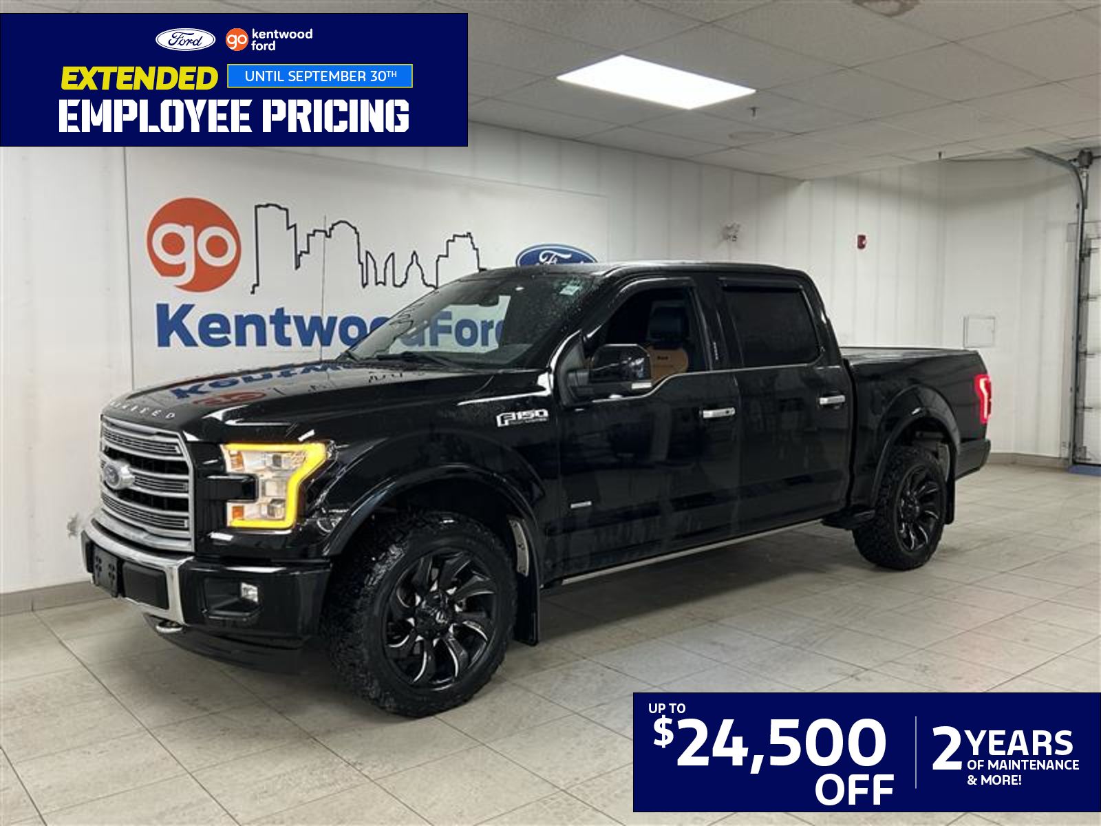  2017 Ford F-150 Pickup Truck Four-Wheel Drive Automatic