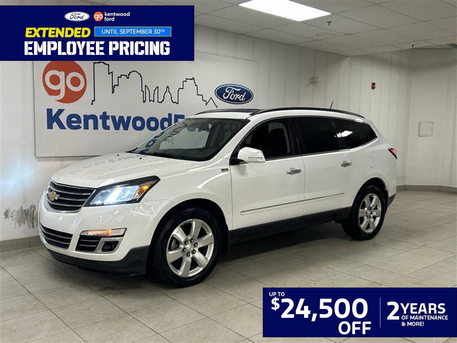 2016 Chevrolet Traverse SUV / Crossover All-Wheel Drive 6-Speed Automatic