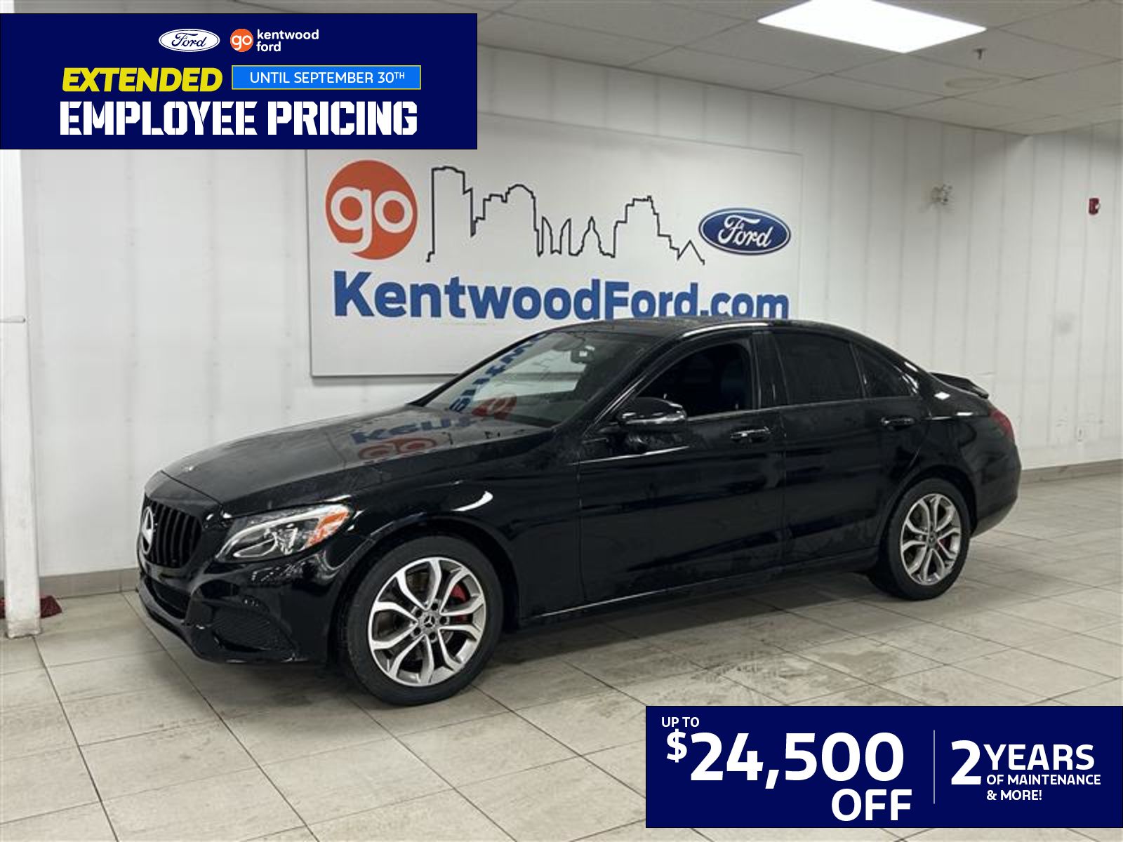 2018 Mercedes-Benz C-Class Sedan All-Wheel Drive 9-Speed Automatic