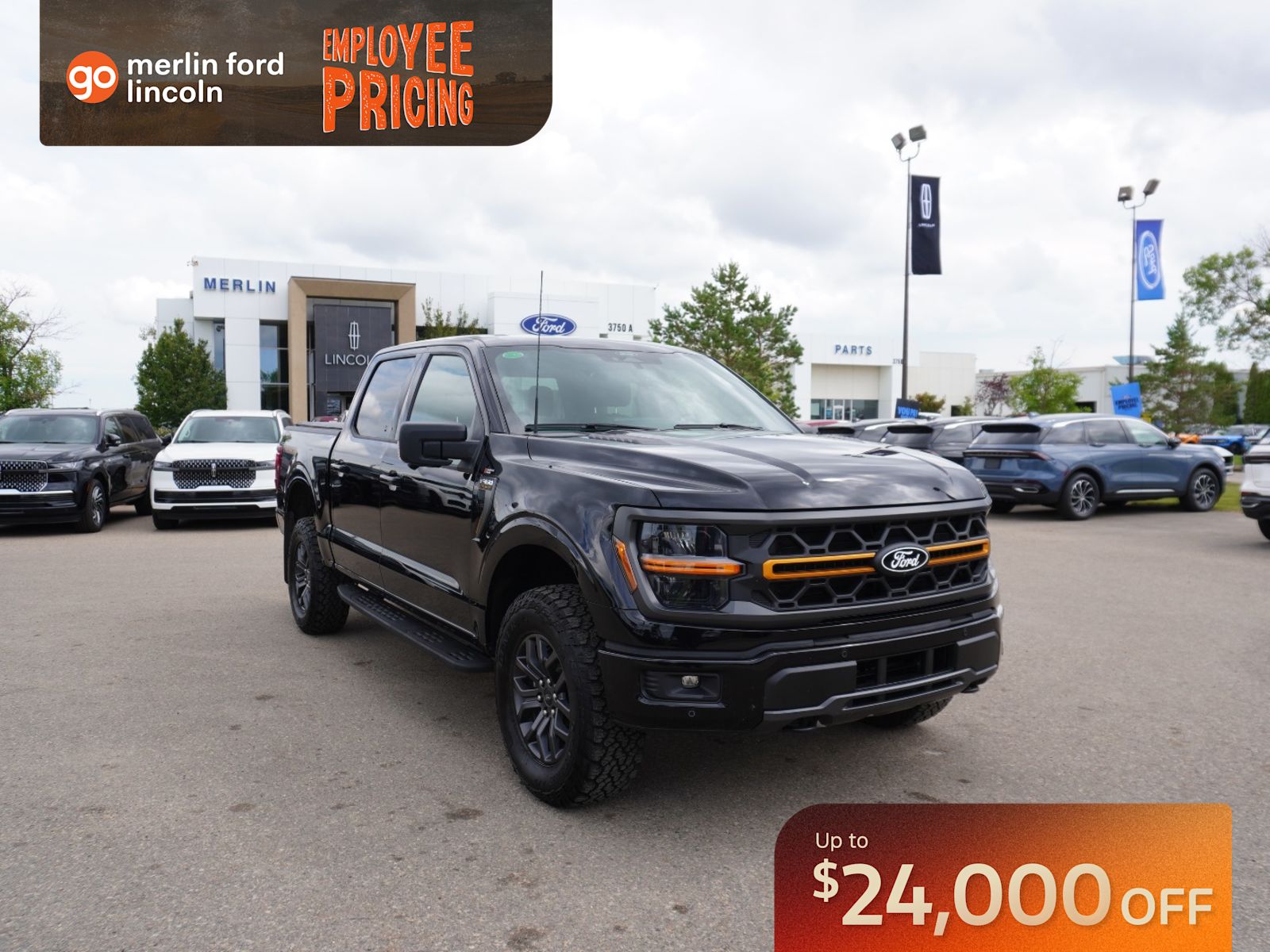  2025 Ford F-150 Pickup Truck Four-Wheel Drive Automatic