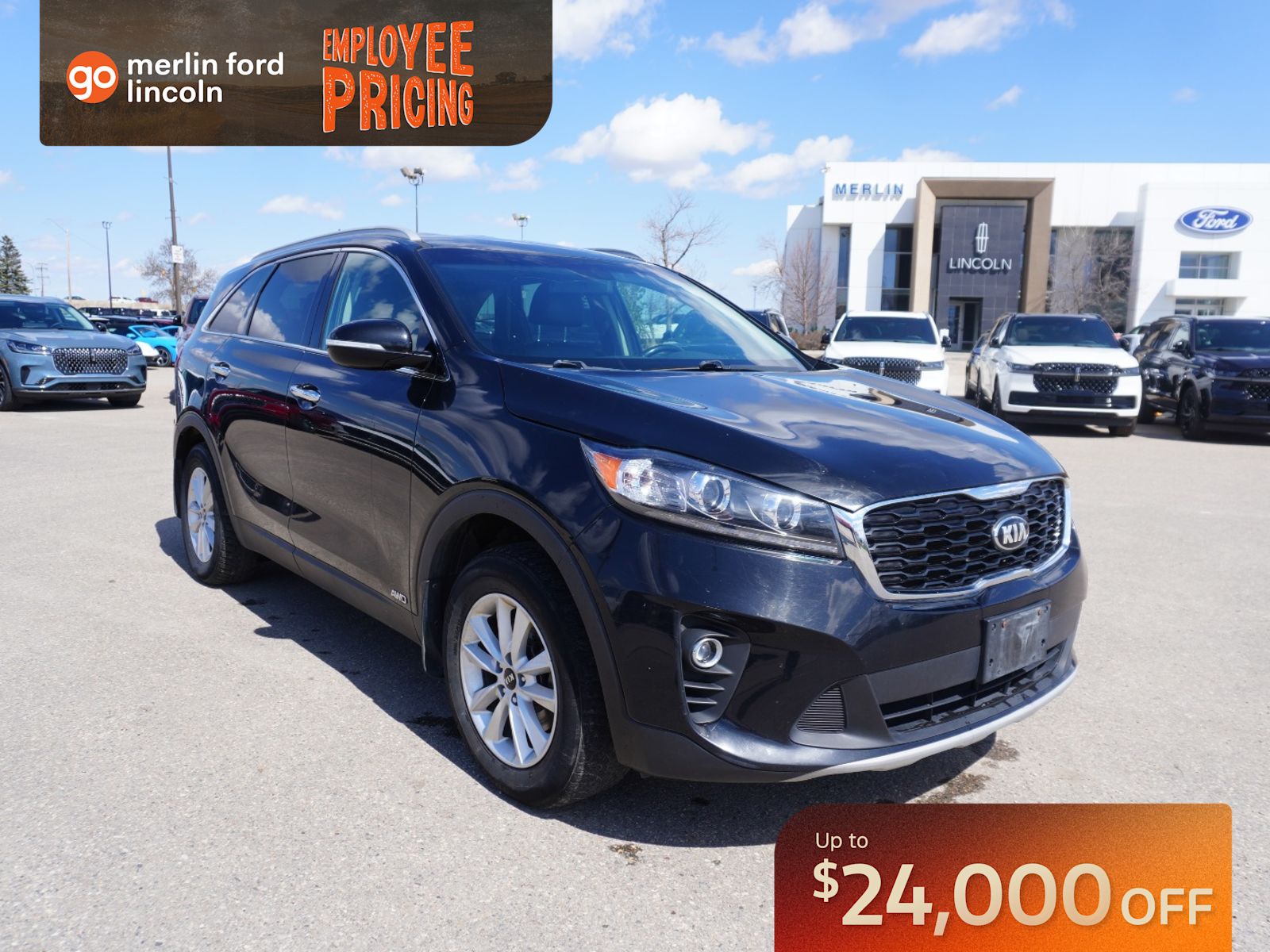 2019 Kia Sorento EX 2.4L AWD   