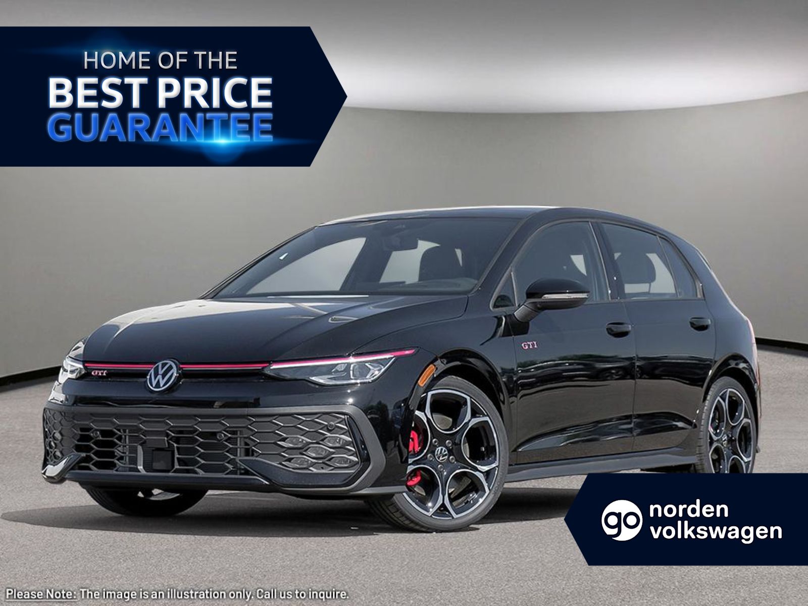  2026 Volkswagen Golf GTI Hatchback Front-Wheel Drive 7-Speed Automatic
