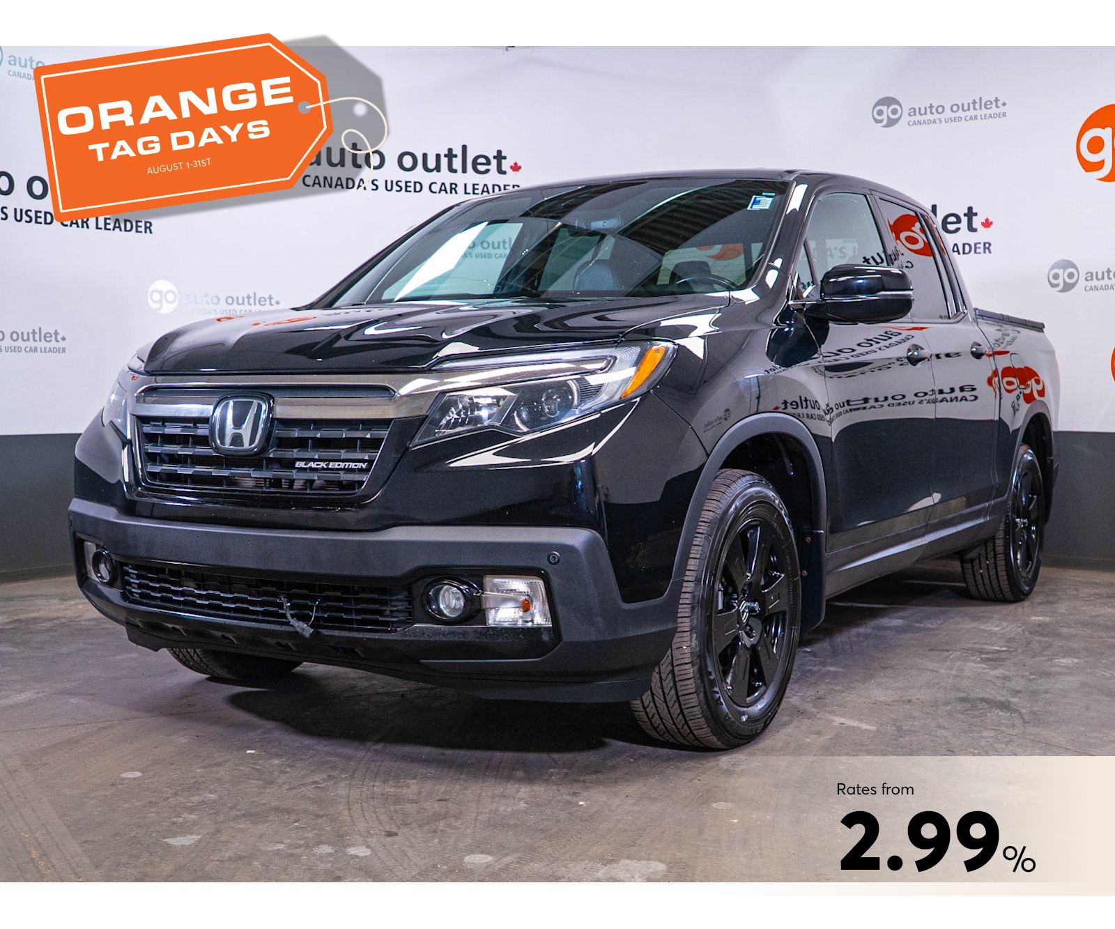 2020 Honda Ridgeline Black Edition AWD