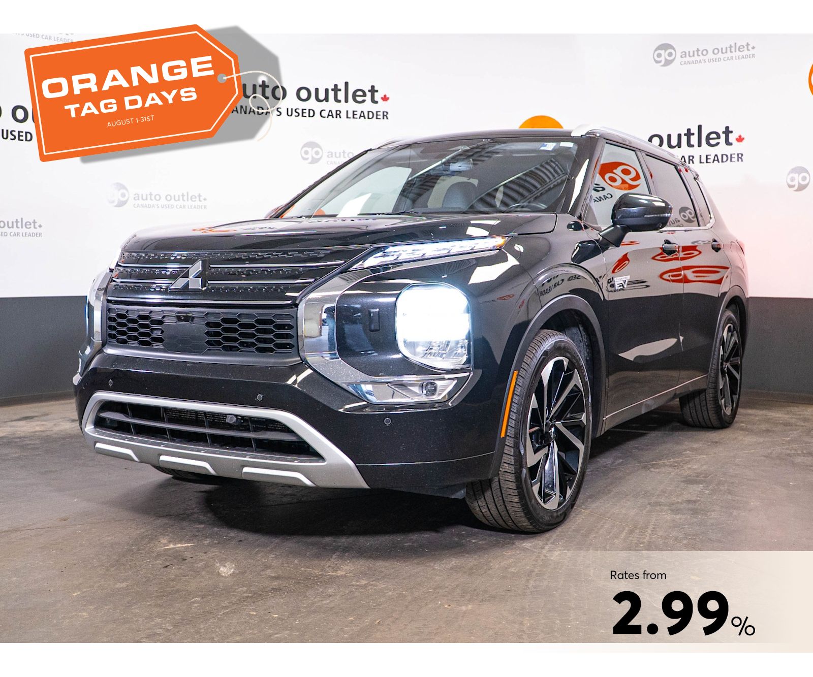  2023 Mitsubishi Outlander Hybrid Plug-in SUV / Crossover  1-Speed Automatic