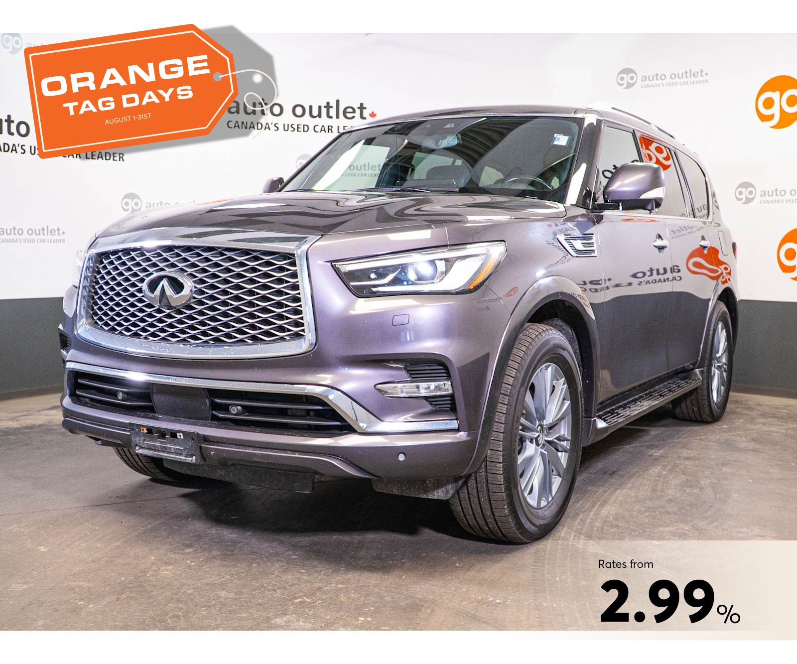  2024 INFINITI QX80 SUV / Crossover All-Wheel Drive 7-Speed Automatic