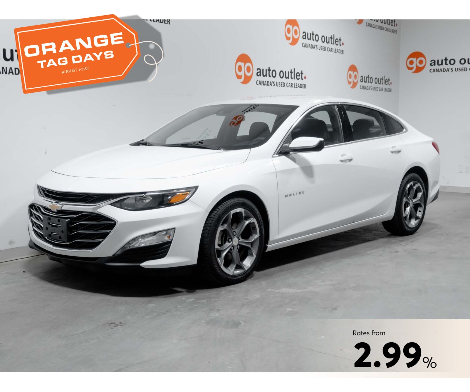  2024 Chevrolet Malibu Sedan Front-Wheel Drive Continuously Variable Transmission