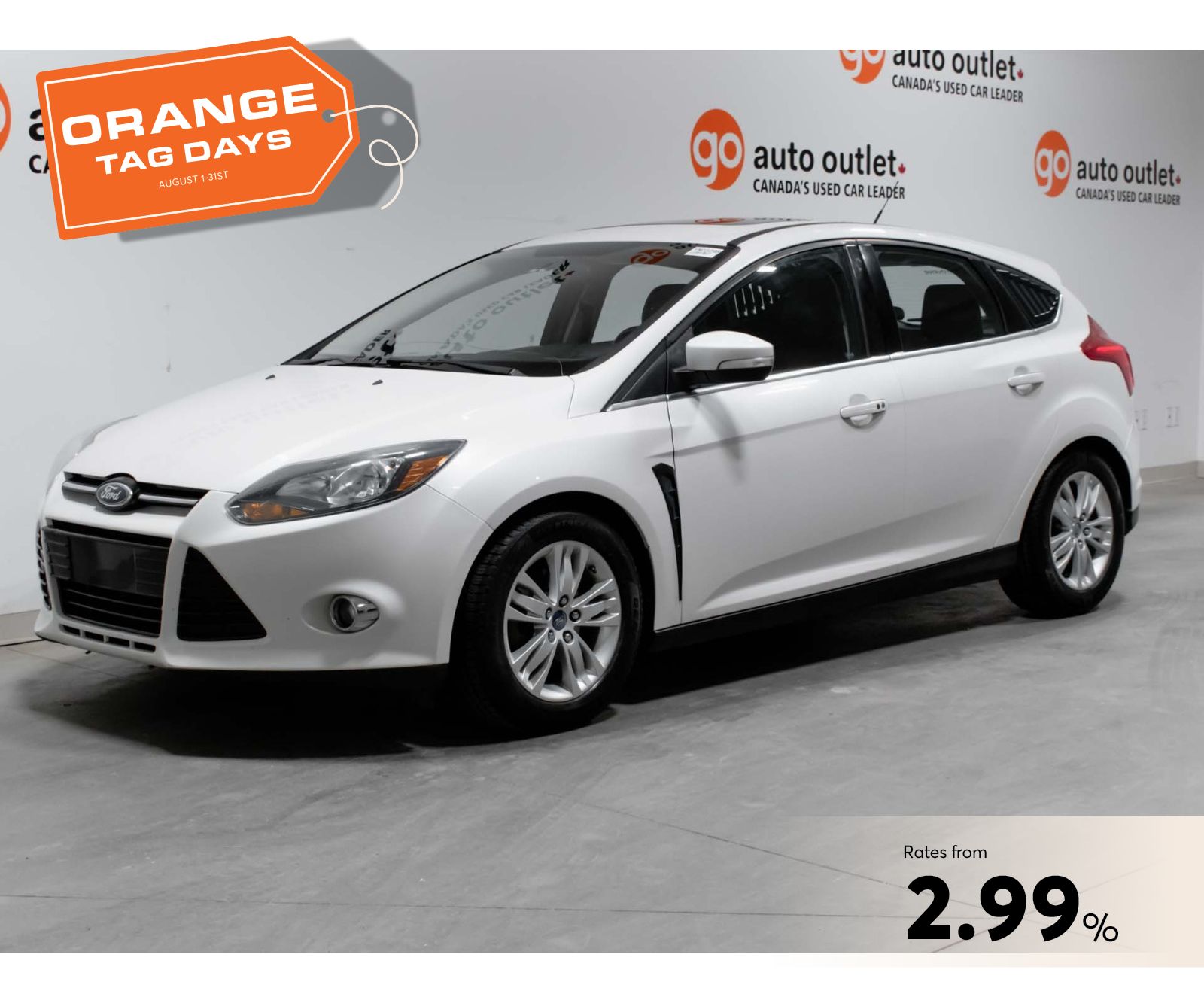  2014 Ford Focus Hatchback Front-Wheel Drive 6-Speed Automatic