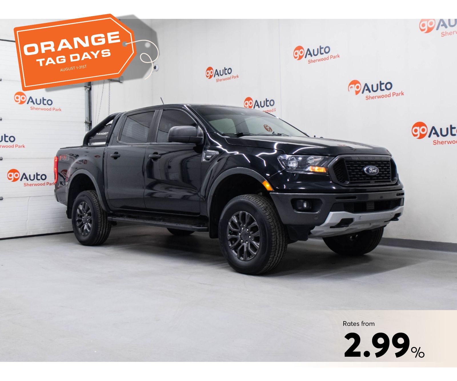 2019 Ford Ranger Pickup Truck Four-Wheel Drive Automatic