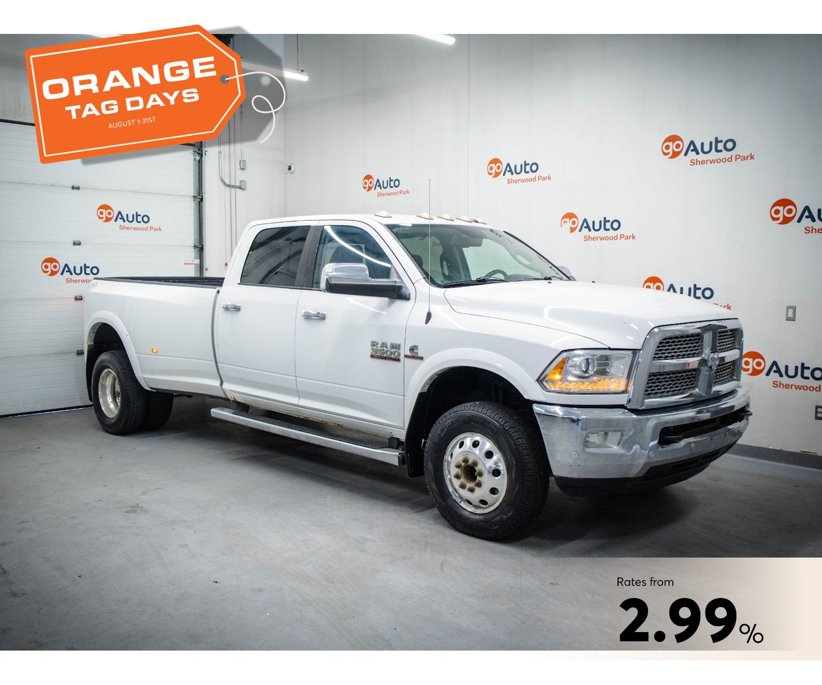 2016 RAM 3500 Pickup Truck Four-Wheel Drive 6-Speed Automatic