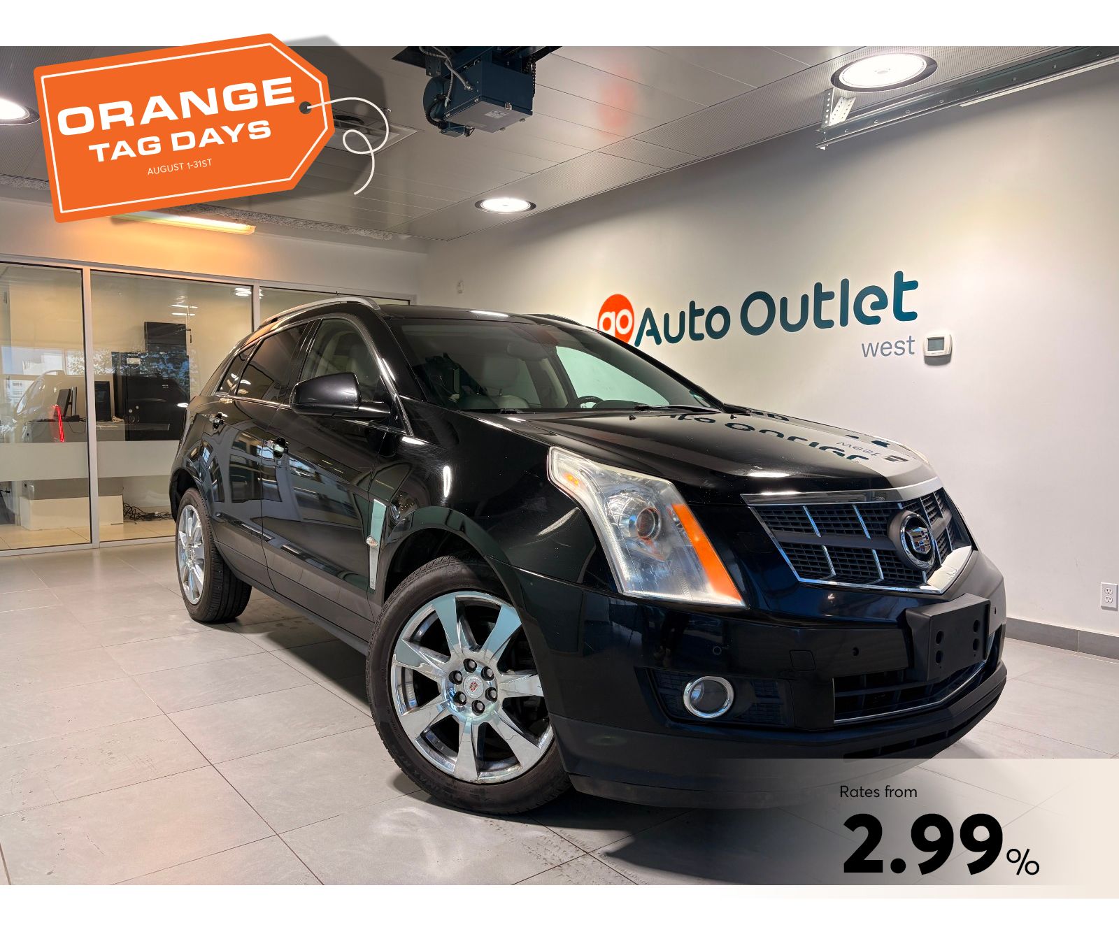  2010 Cadillac SRX SUV / Crossover All-Wheel Drive 6-Speed Automatic