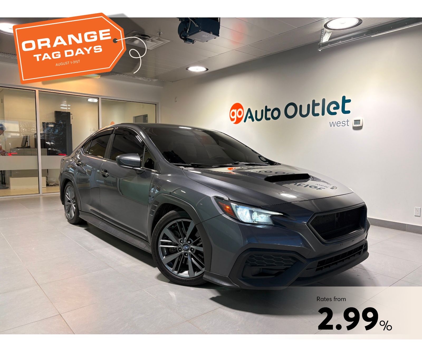  2022 Subaru WRX Sedan All-Wheel Drive 6-Speed Manual