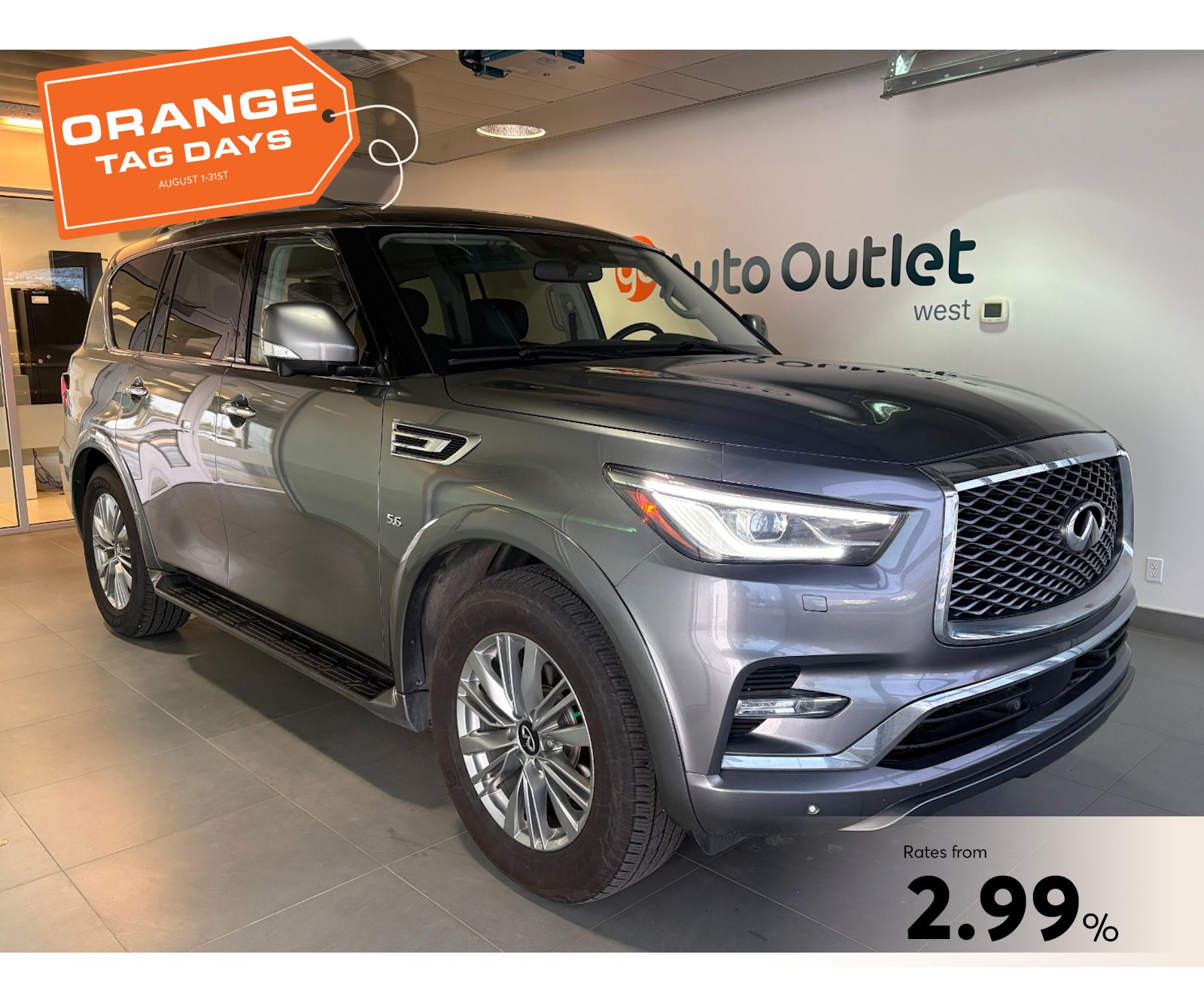  2020 INFINITI QX80 Luxe 4WD   