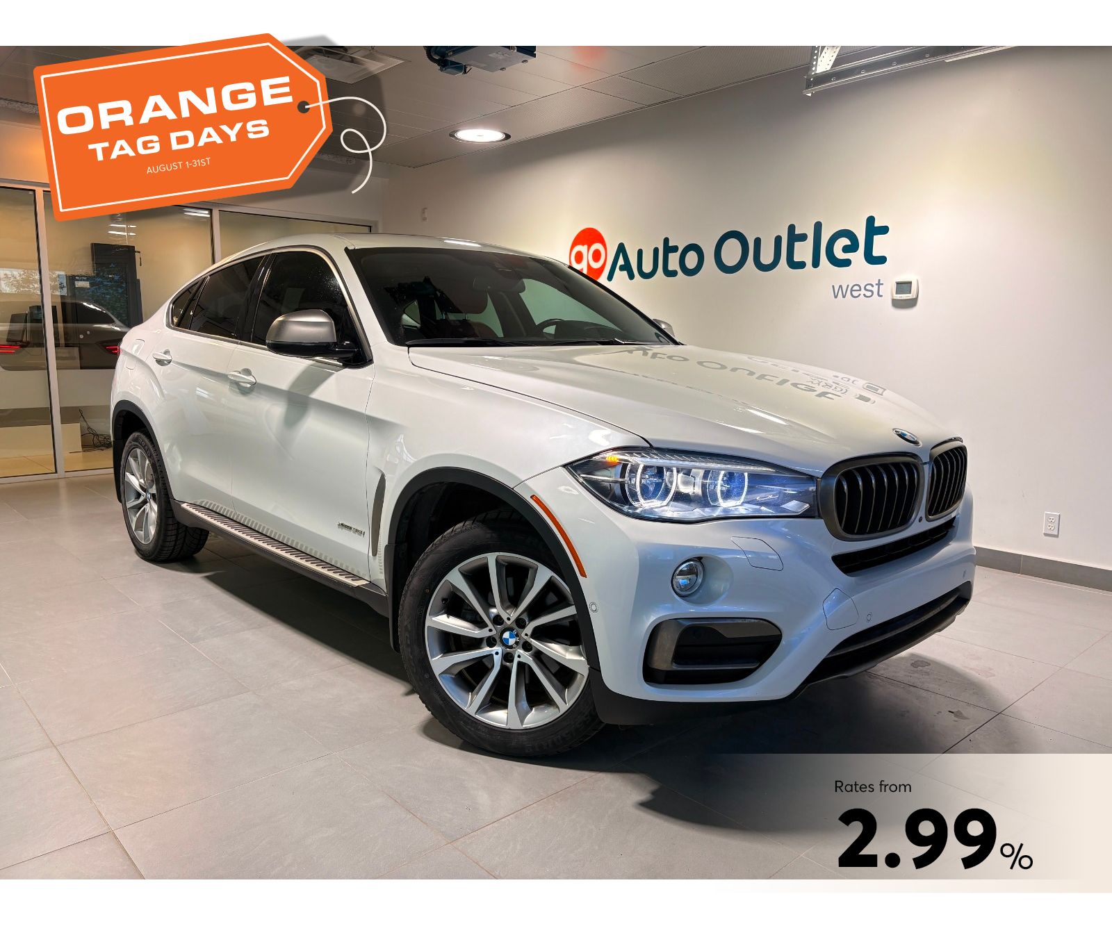  2019 BMW X6 SUV / Crossover All-Wheel Drive 8-Speed Automatic