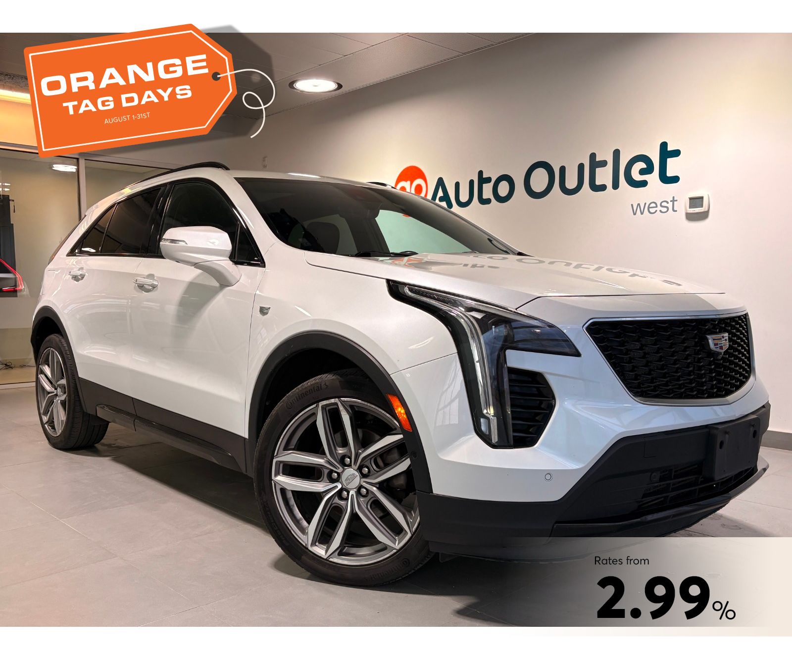 2019 Cadillac XT4 VUS  Quatre roues motrices 9 vitesses Automatique