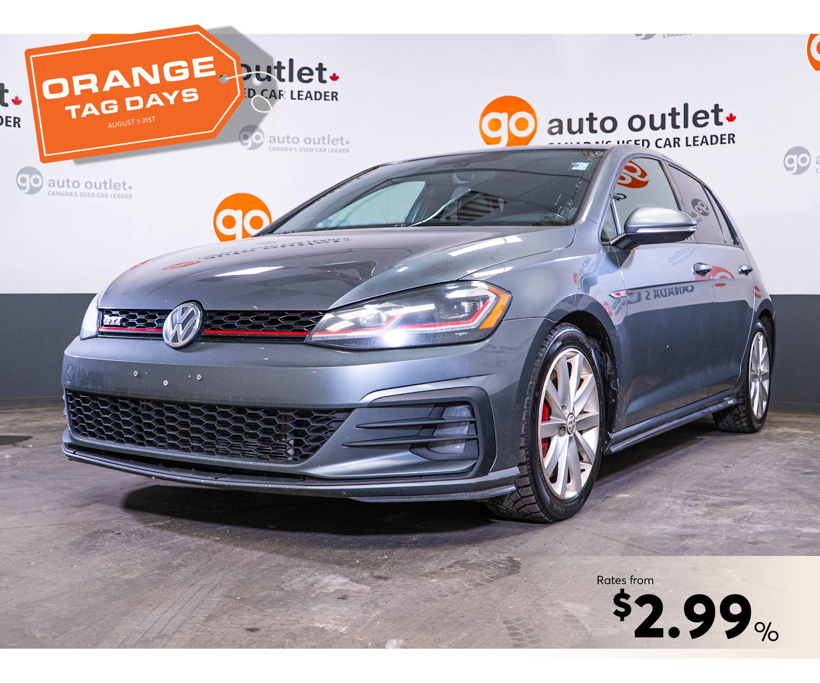  2018 Volkswagen Golf GTI Hatchback Front-Wheel Drive 6-Speed Manual