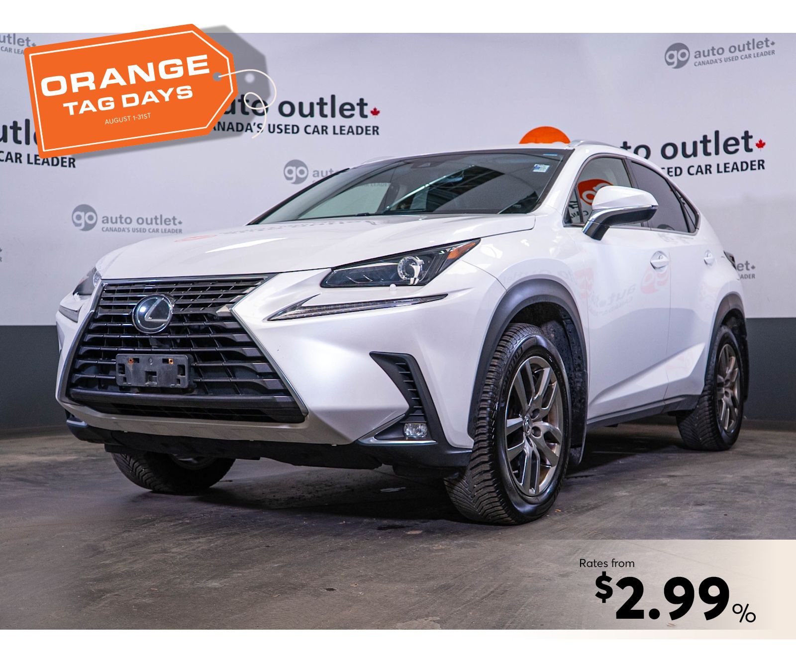  2019 Lexus NX SUV / Crossover All-Wheel Drive 6-Speed Automatic