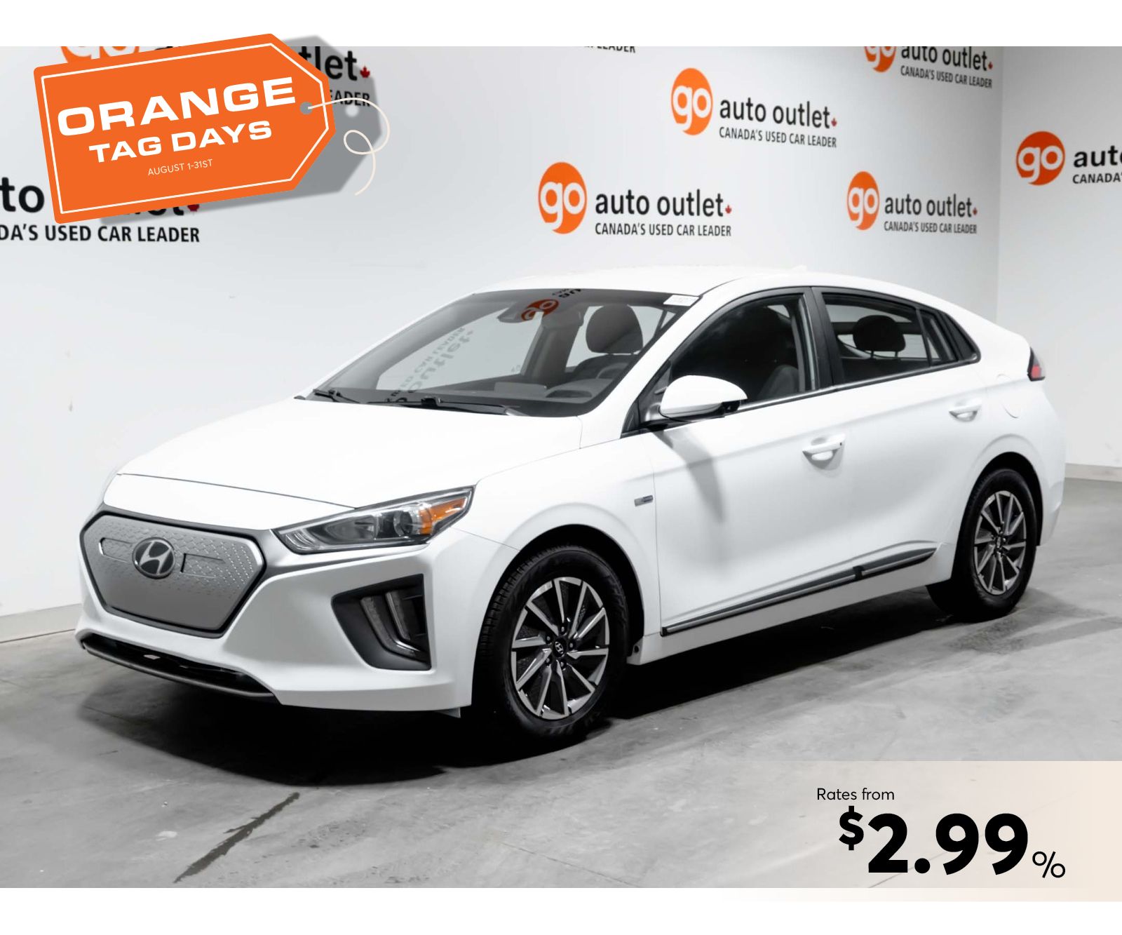  2020 Hyundai Ioniq Electric Hatchback  1-Speed Automatic