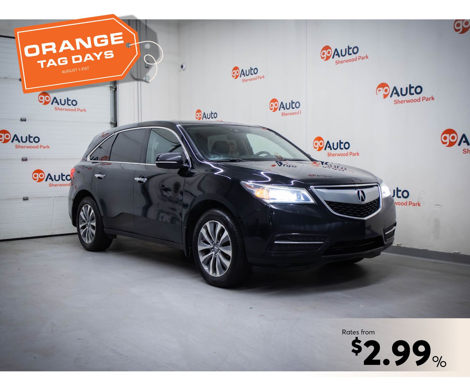 2016 Acura MDX VUS  Transmission Intégrale 9 vitesses Automatique
