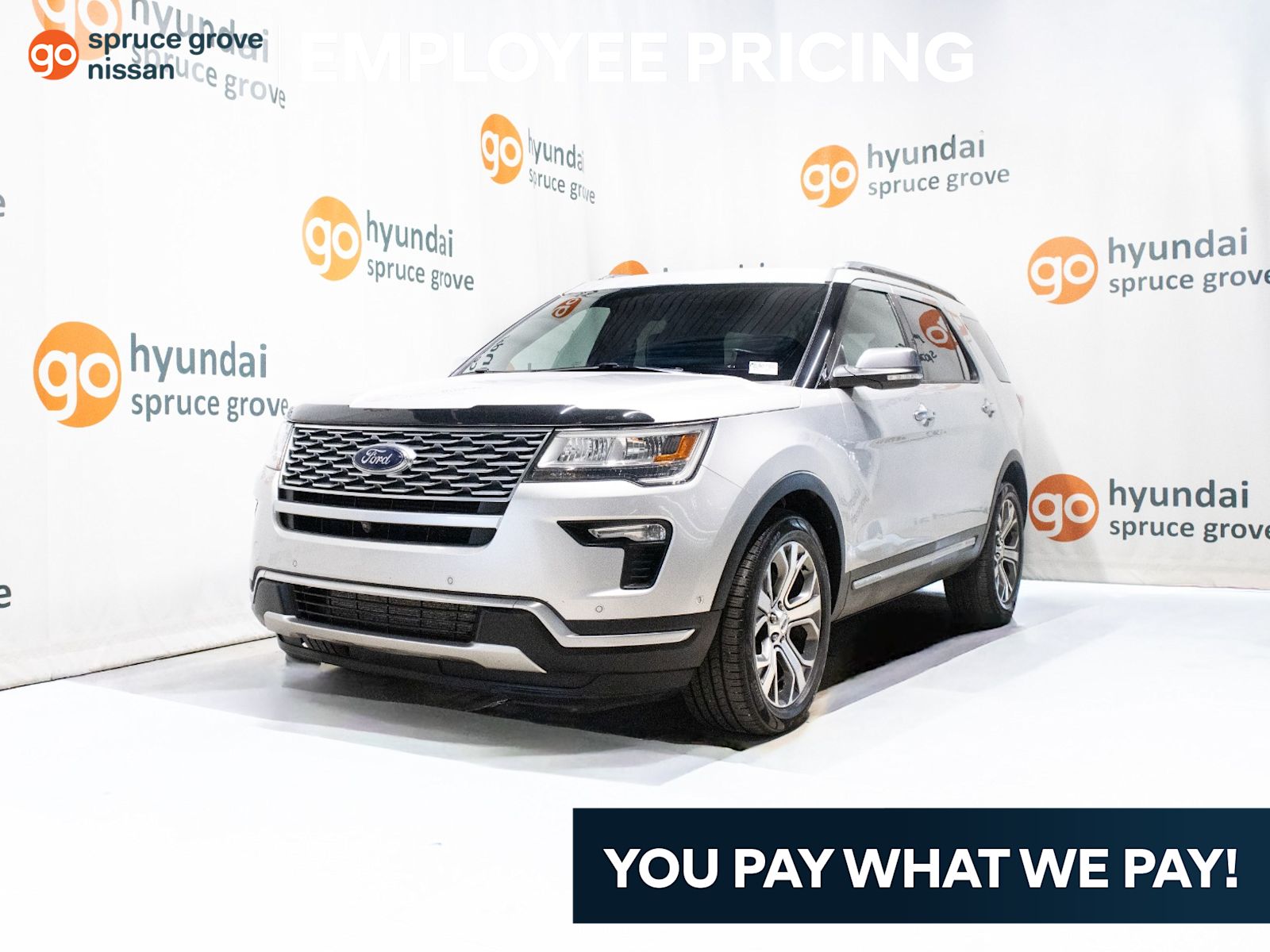  2018 Ford Explorer Platinum AWD   