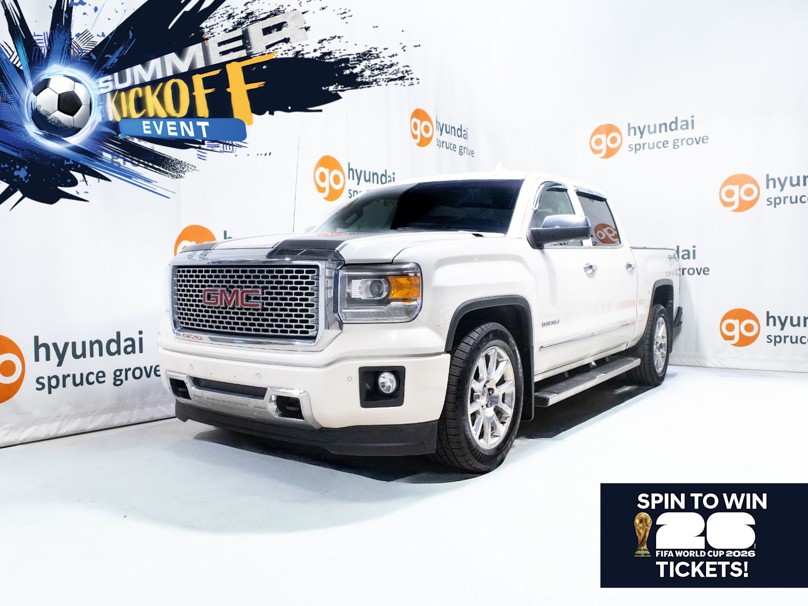 2015 GMC Sierra 1500 Denali Crew Cab 4WD Pickup Truck Four-Wheel Drive 6-Speed Automatic