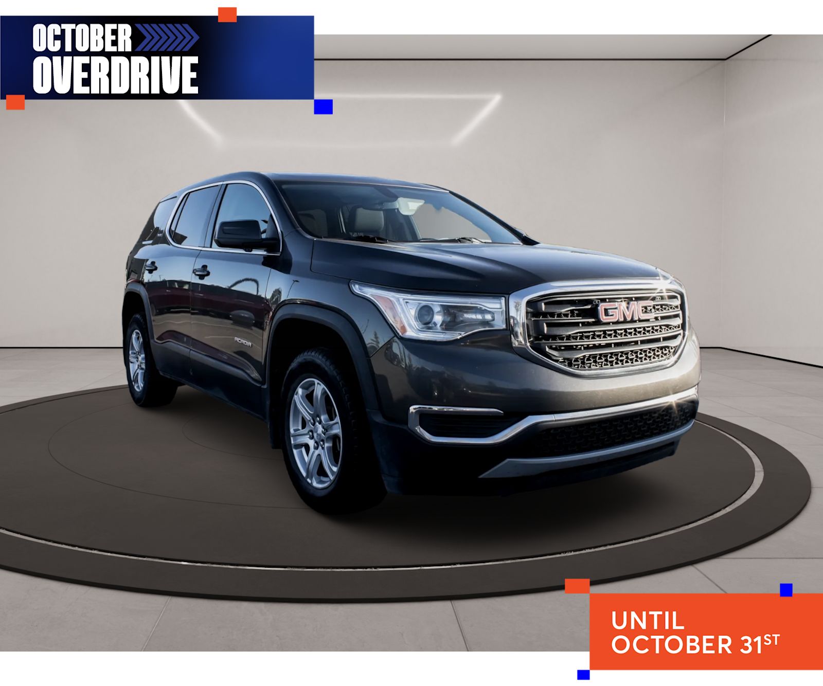  2019 GMC Acadia SUV / Crossover Four-Wheel Drive 6-Speed Automatic