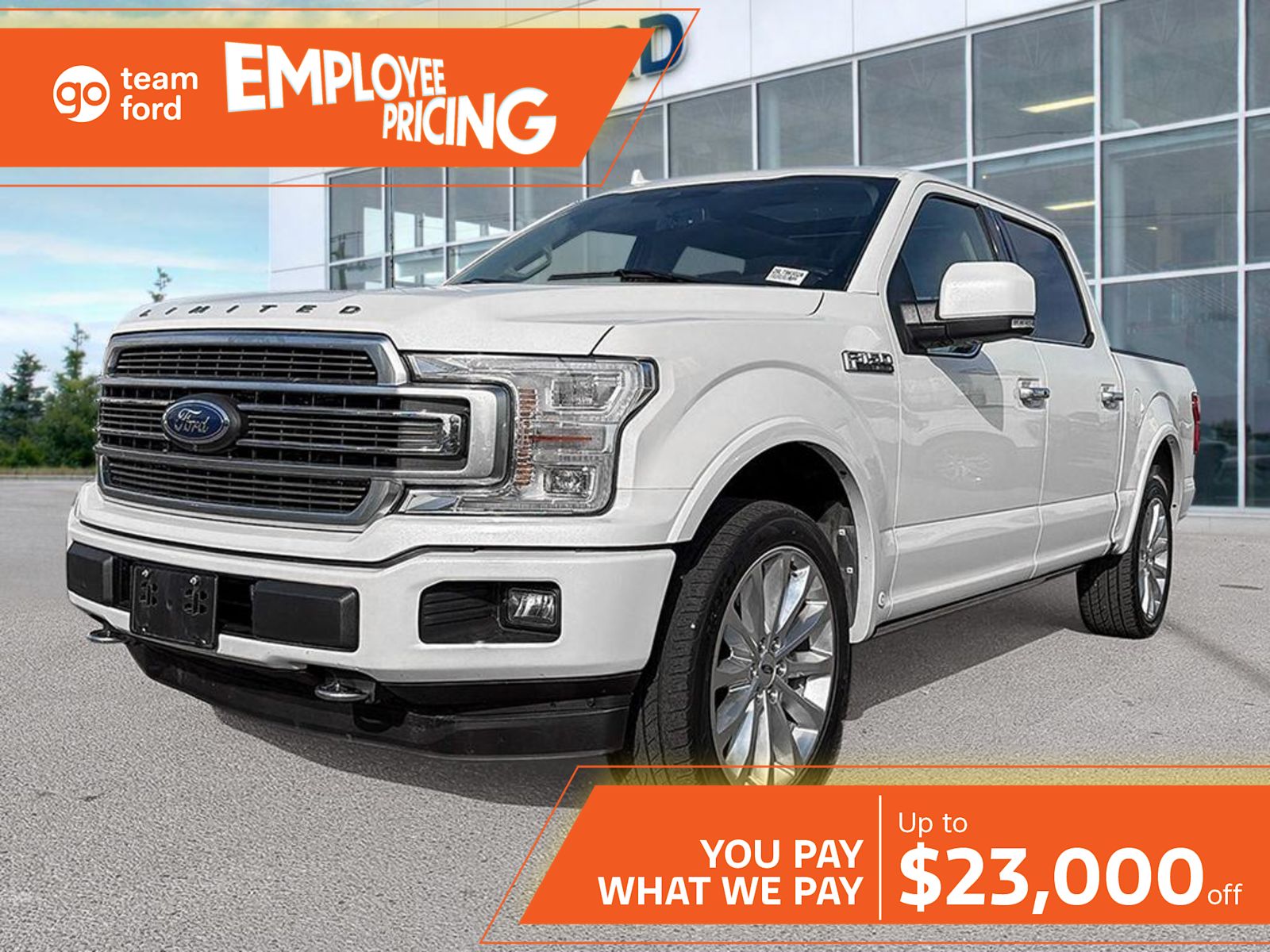 2020 Ford F-150 Pickup Truck Four-Wheel Drive Automatic