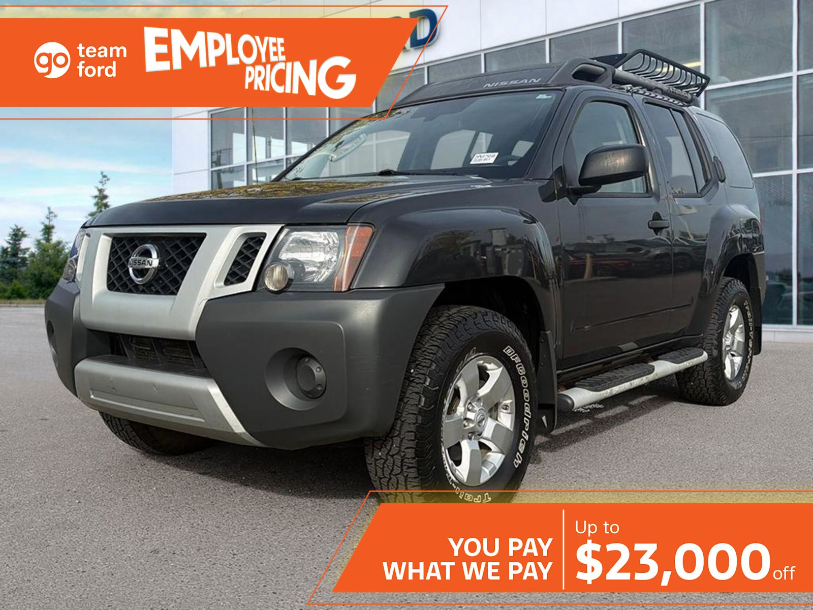  2012 Nissan Xterra SUV / Crossover  5-Speed Automatic