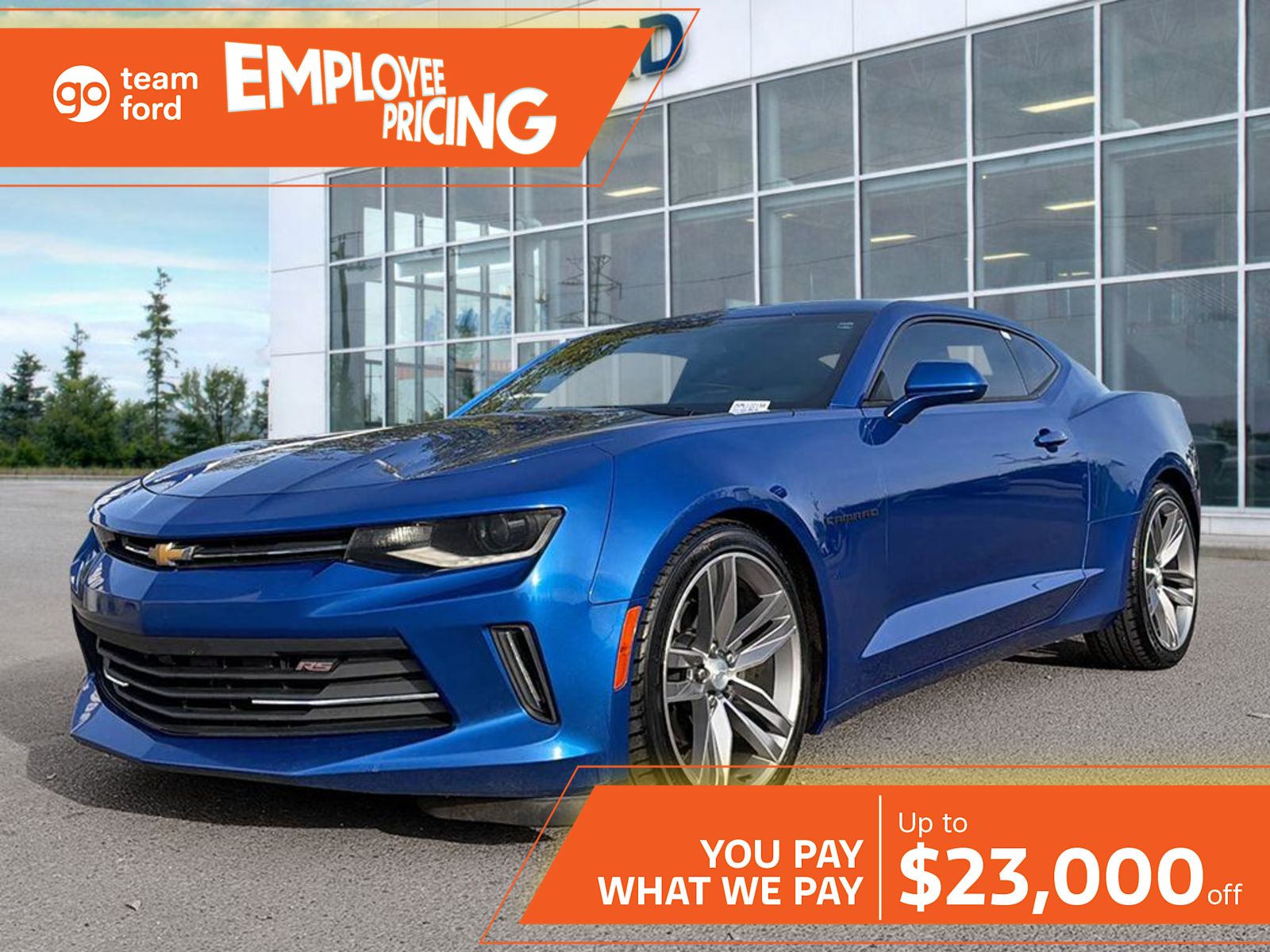 2017 Chevrolet Camaro Coupe Rear-Wheel Drive 8-Speed Automatic