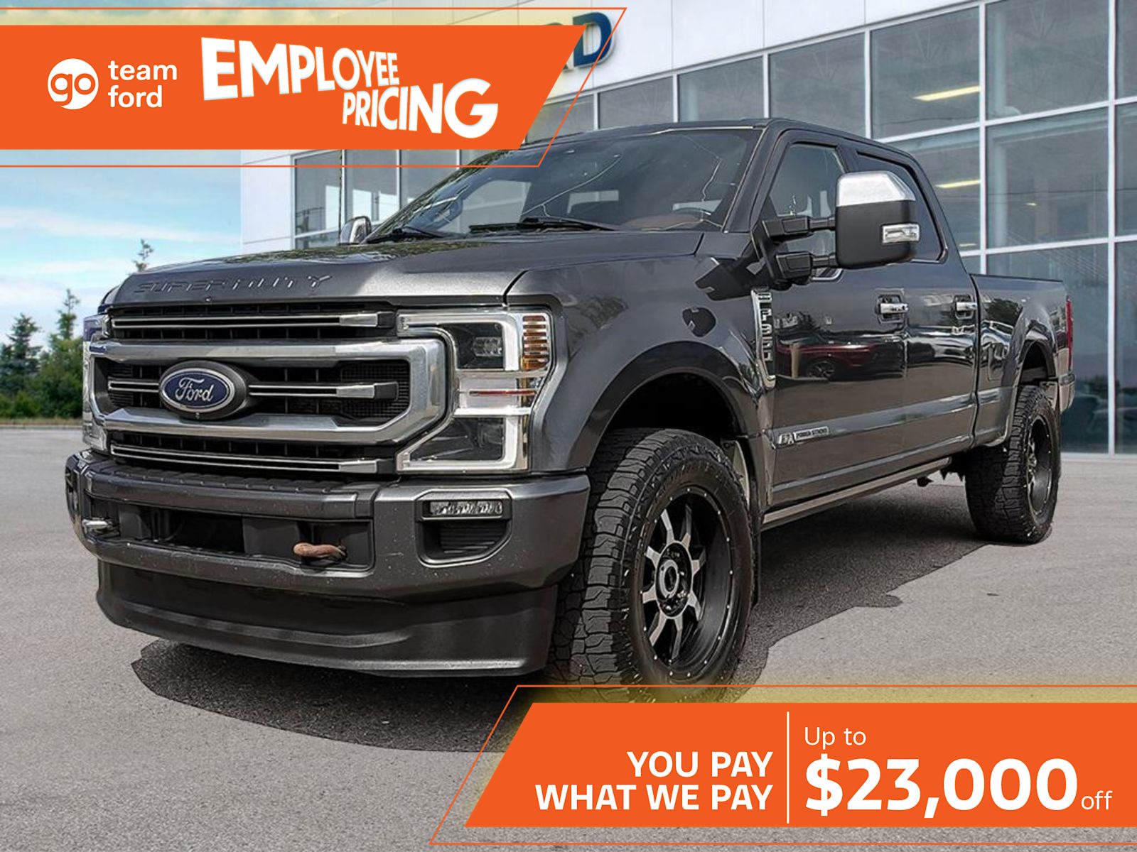  2020 Ford F-350 Super Duty Platinum Crew Cab 4WD   
