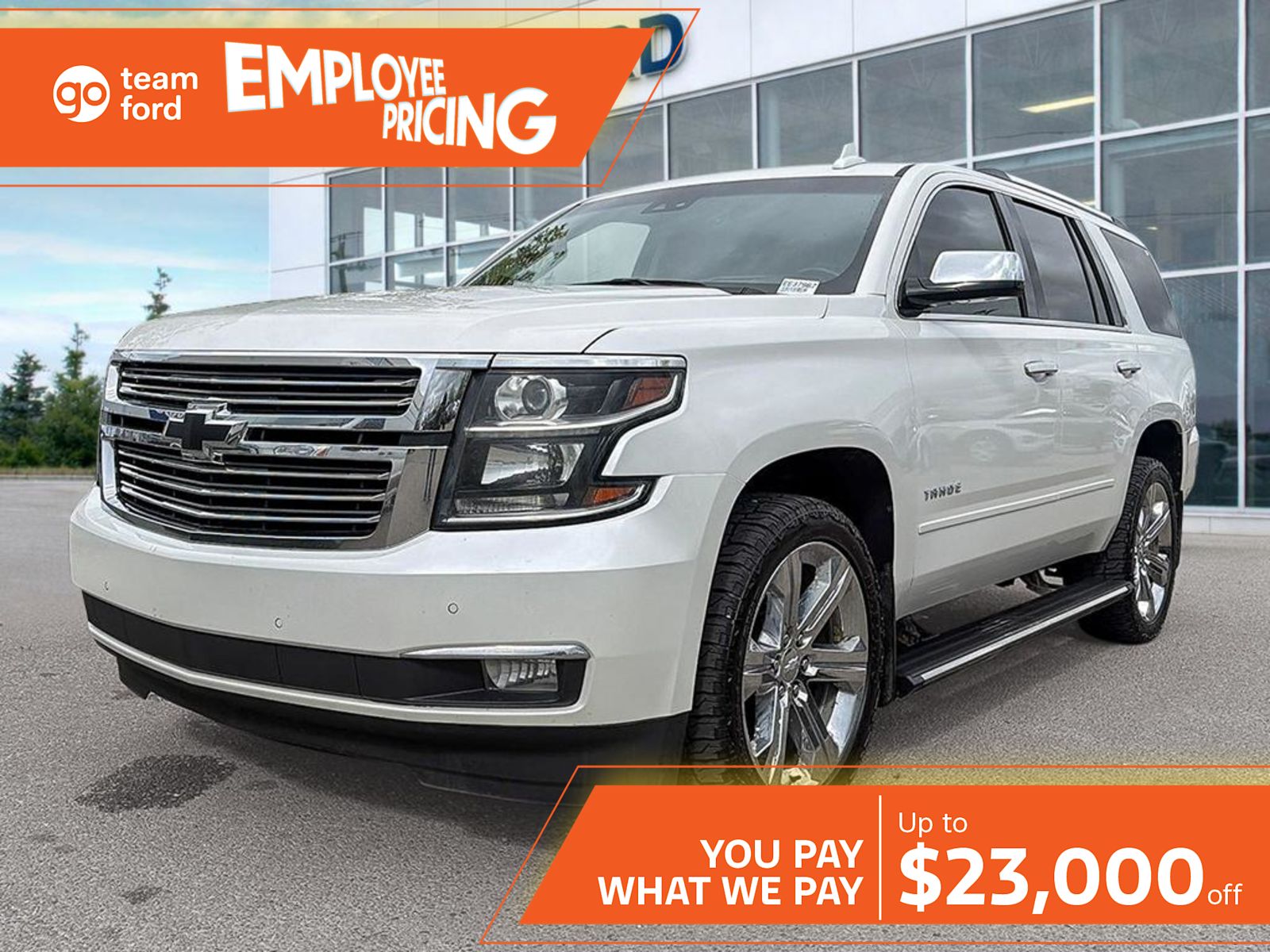 2019 Chevrolet Tahoe SUV / Crossover Four-Wheel Drive 6-Speed Automatic