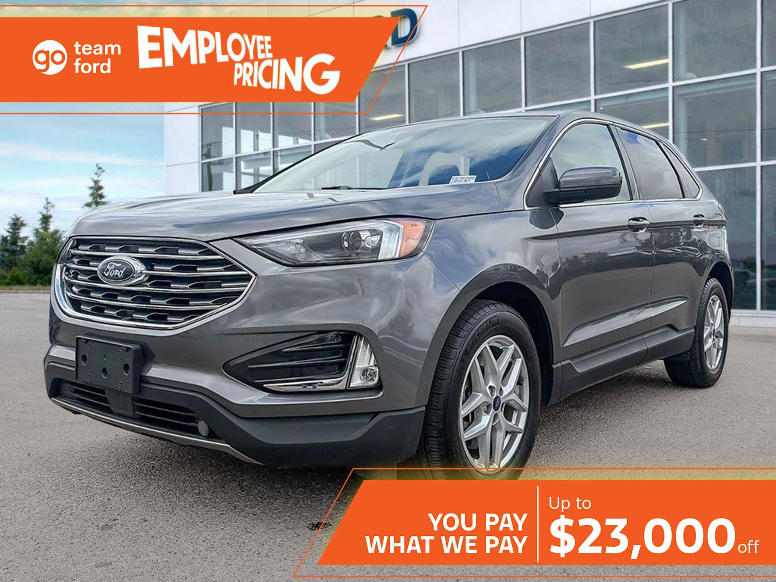 2022 Ford Edge SUV / Crossover All-Wheel Drive 8-Speed Automatic