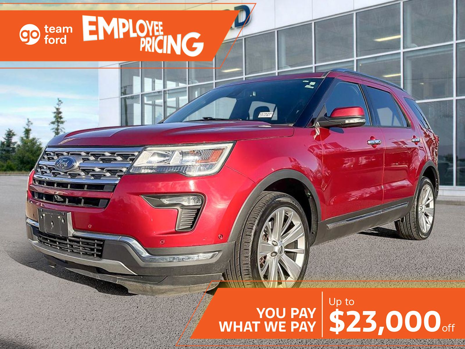 2019 Ford Explorer SUV / Crossover All-Wheel Drive 6-Speed Automatic