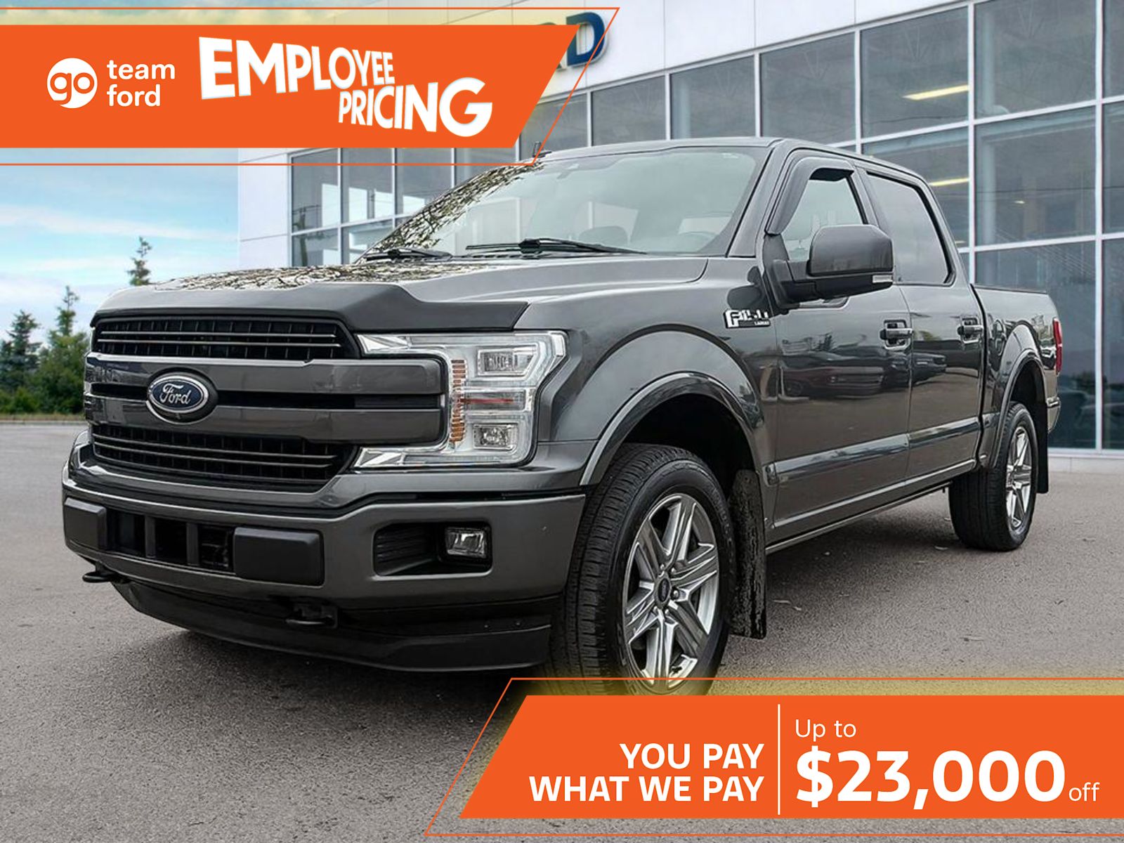 2018 Ford F-150 Pickup Truck Four-Wheel Drive Automatic