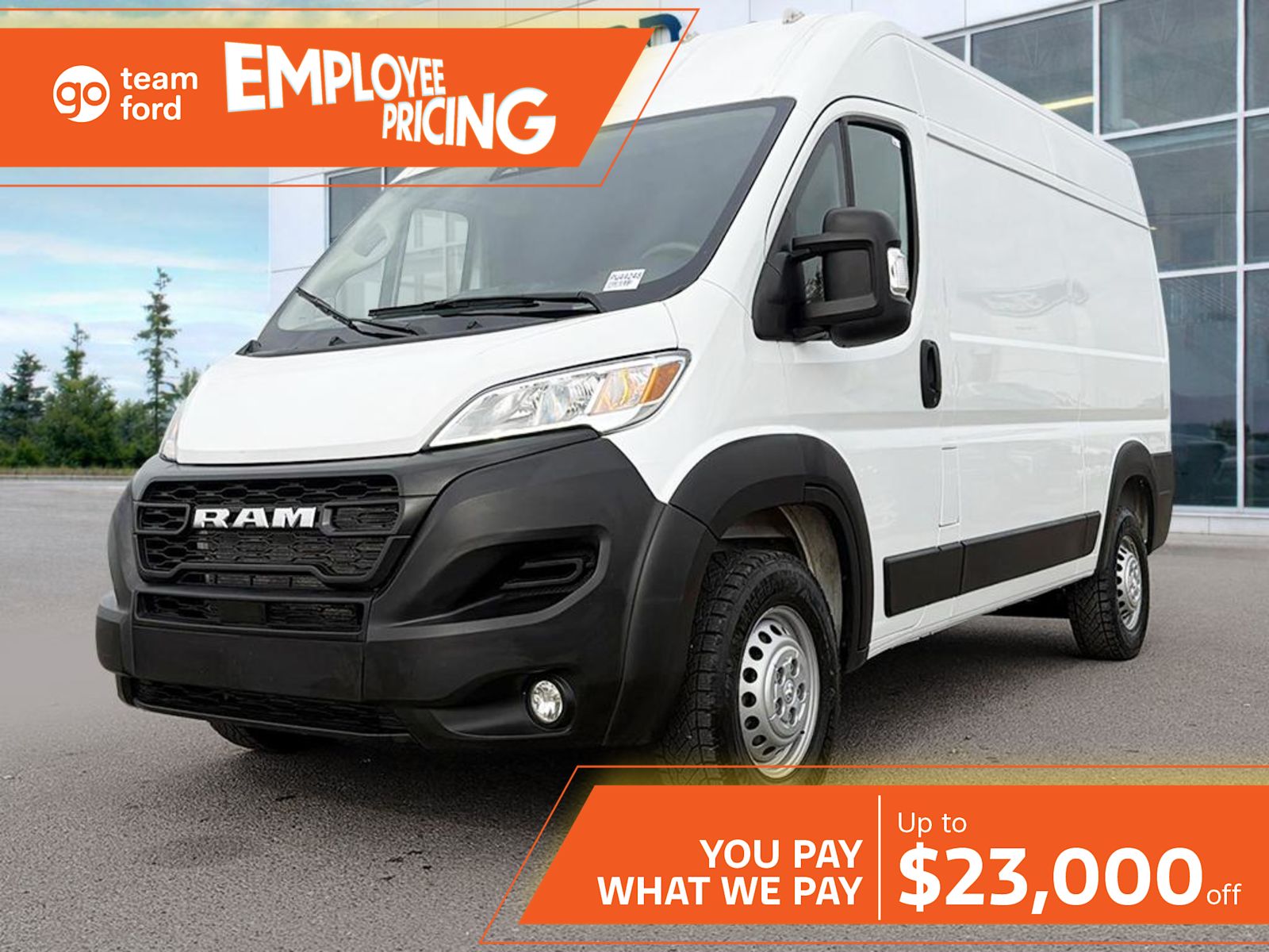  2025 RAM ProMaster Van Front-Wheel Drive 9-Speed Automatic